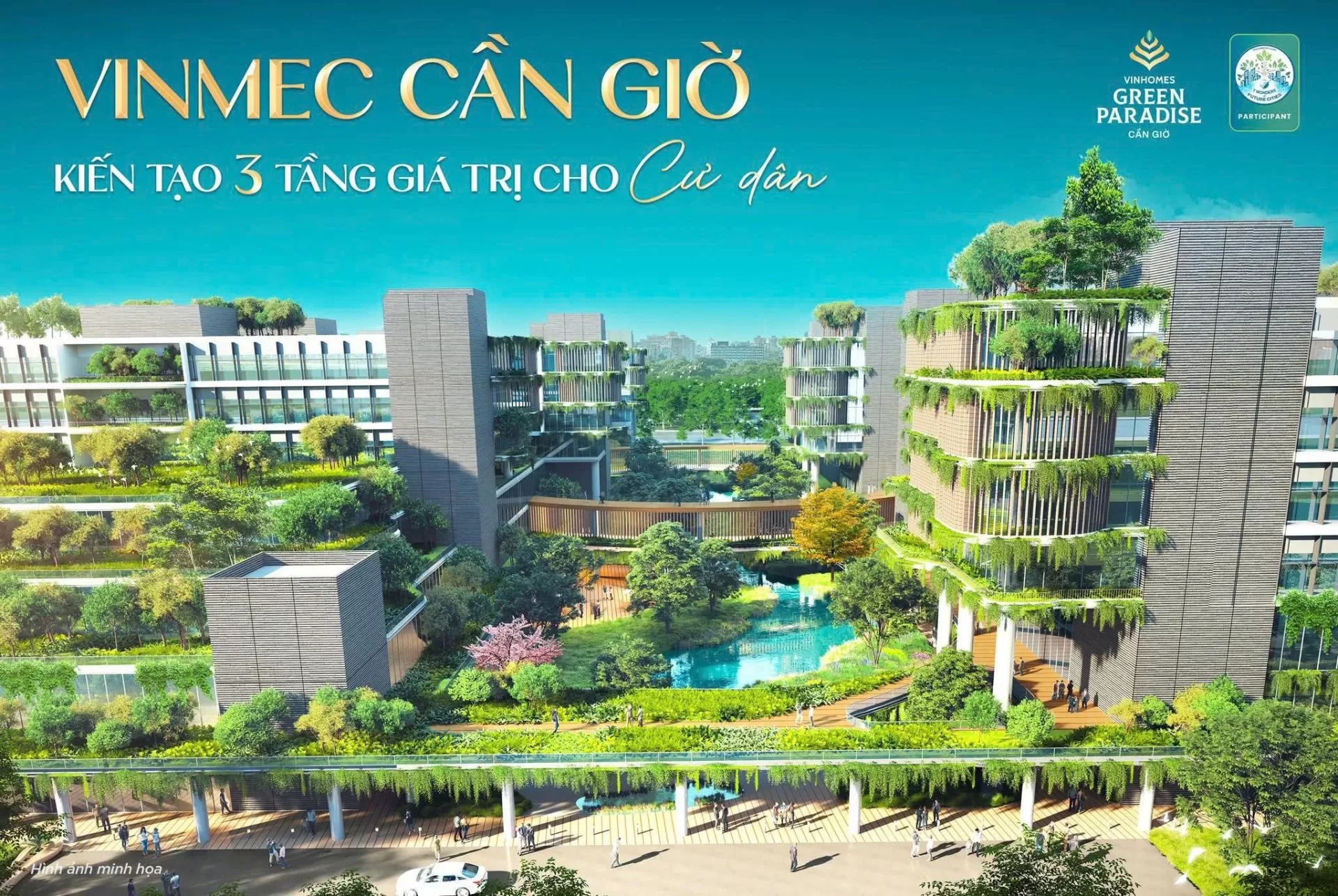 Vinmec Cần Giờ kiến tạo 3 tầng giá trị vượt trội cho cư dân