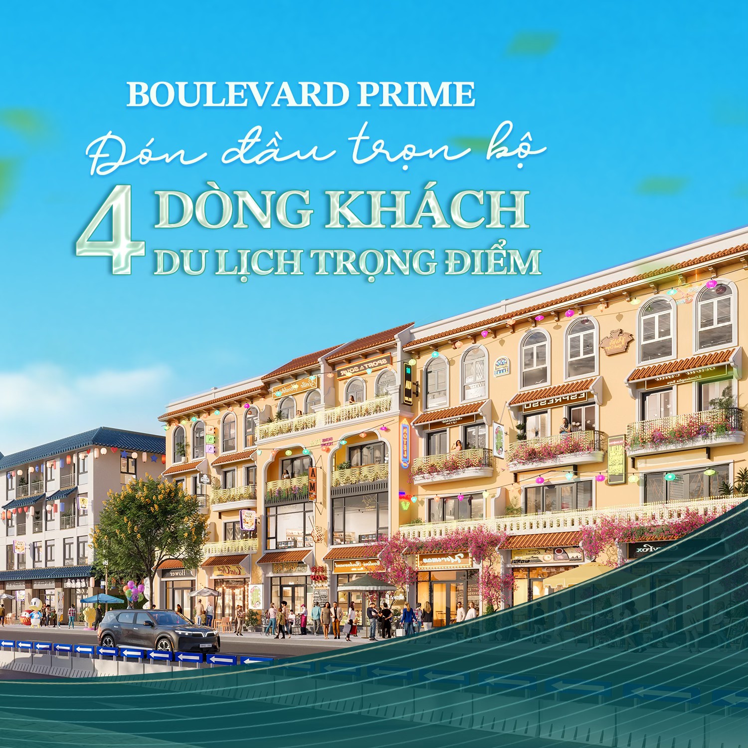 Boulevard Prime: Đại lộ biểu tượng đón trọn 4 dòng khách du lịch khủng