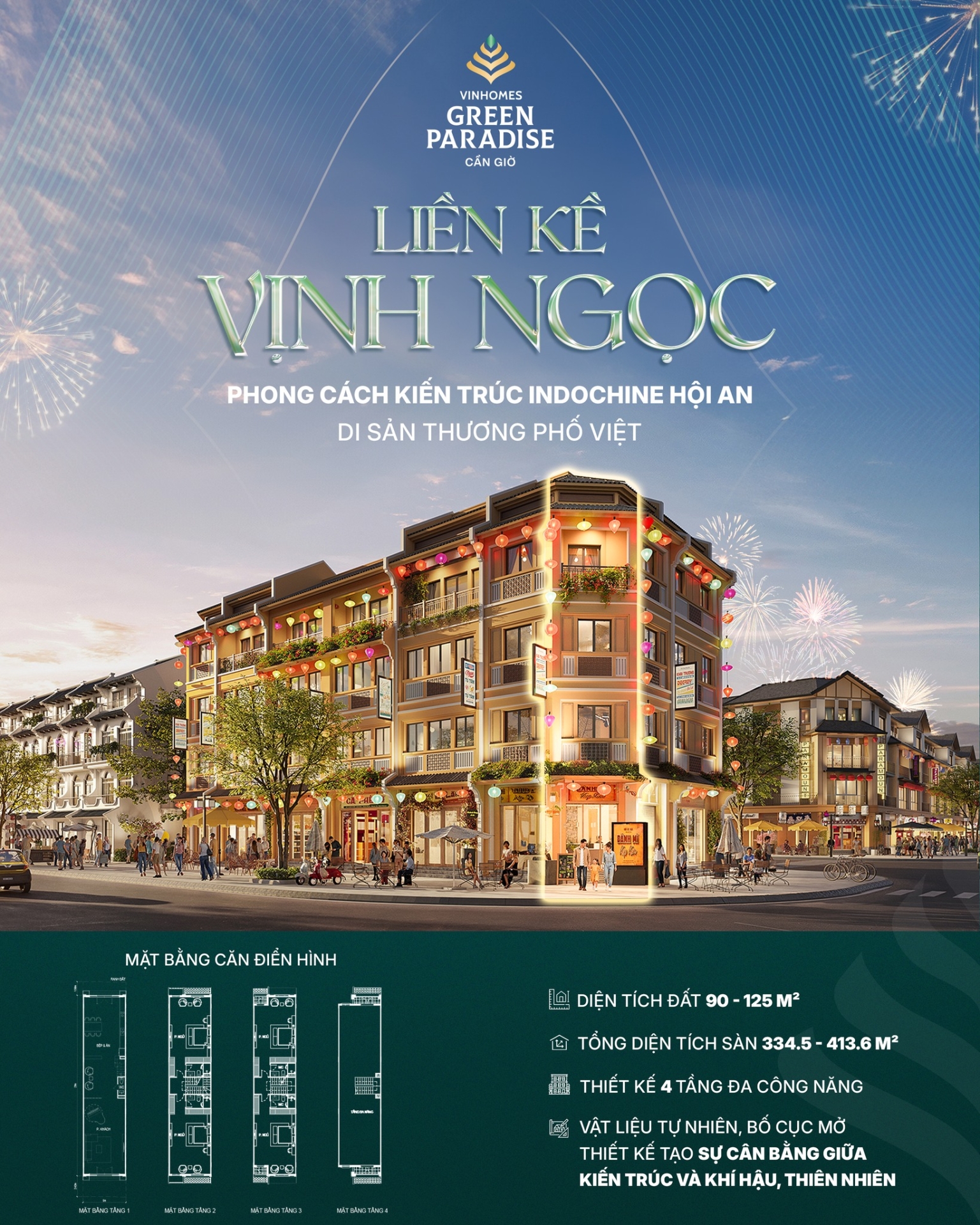 Nhà phố Vịnh Ngọc phong cách Indochine Hội An - Chất di sản thăng hoa giữa nhịp sống toàn cầu