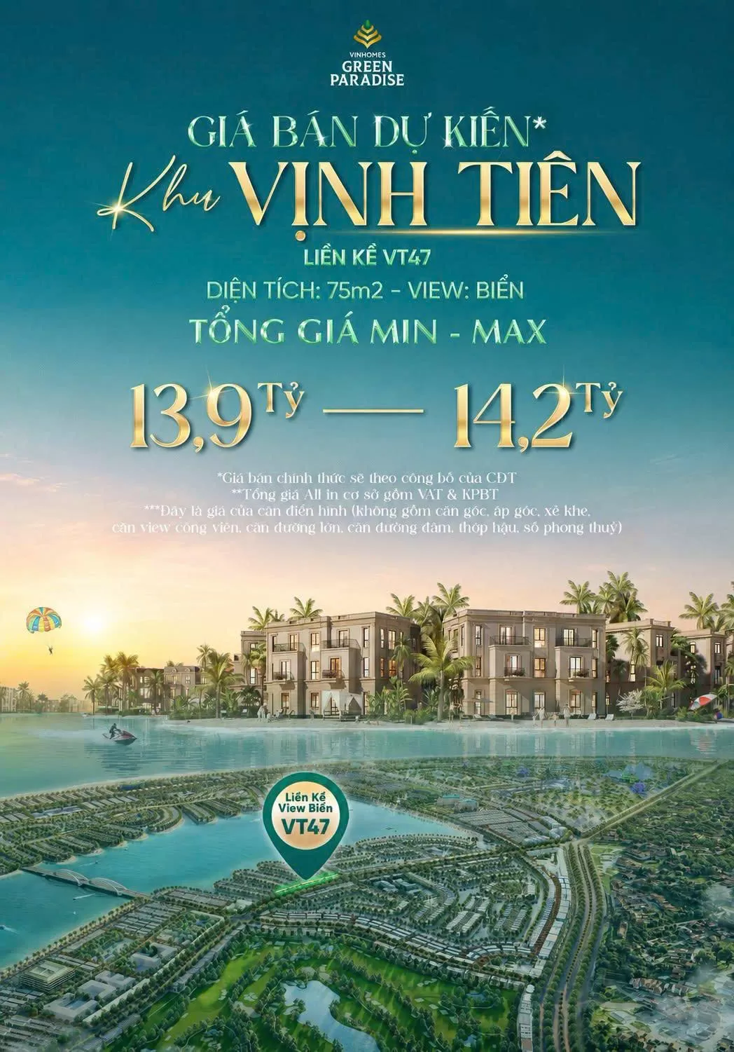 Vịnh Tiên công bố quỹ căn mới tại tâm điểm 