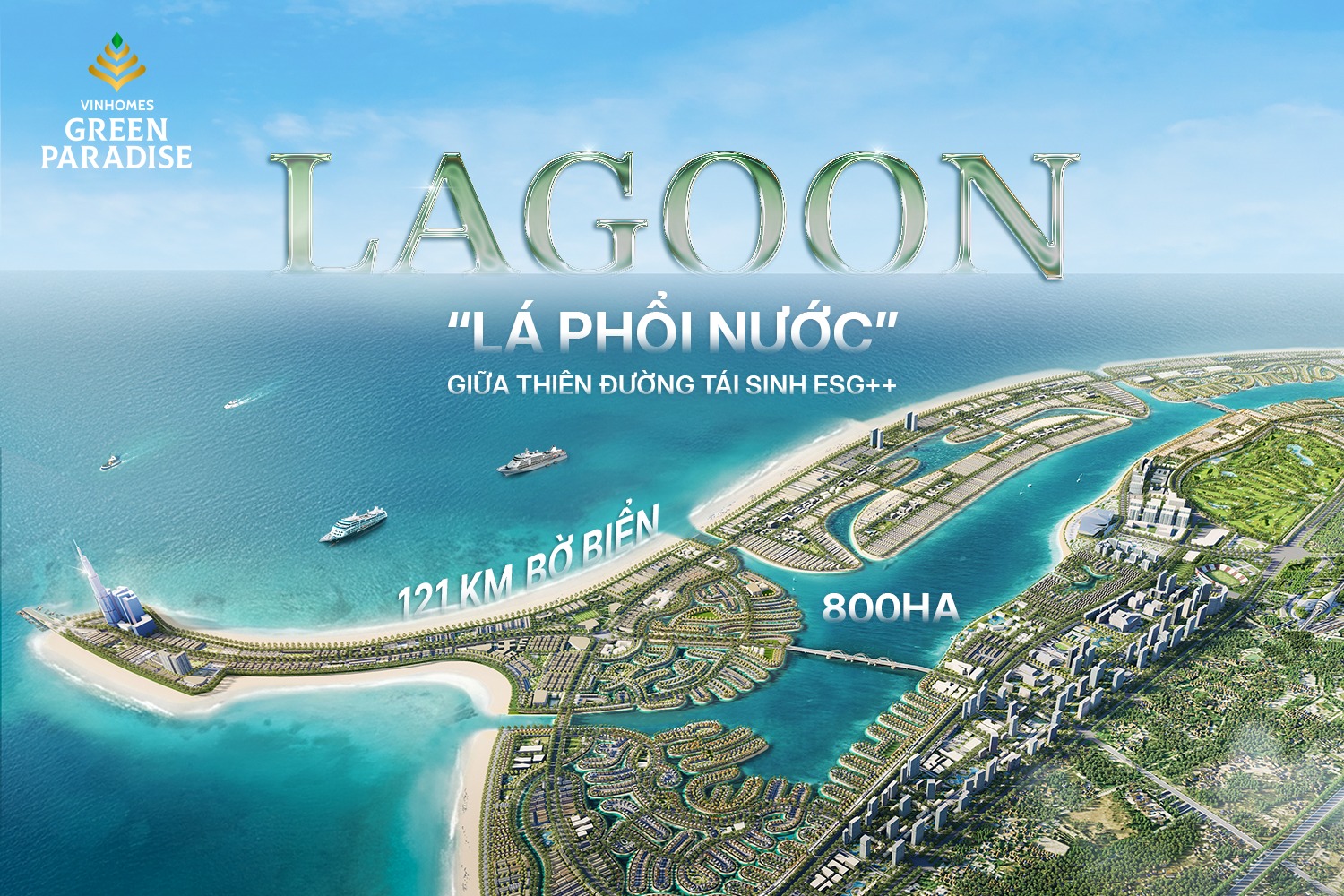 Biển hồ Lagoon 800ha - 
