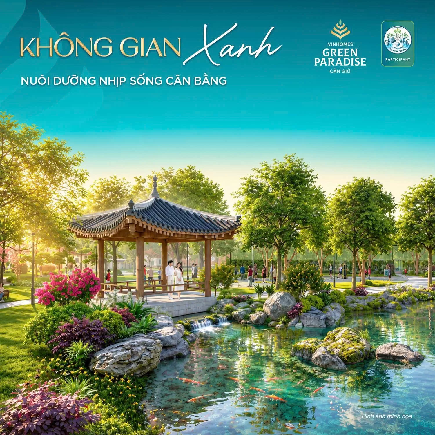 Vinhomes Green Paradise kiến tạo chuẩn sống chăm sóc sức khỏe toàn diện