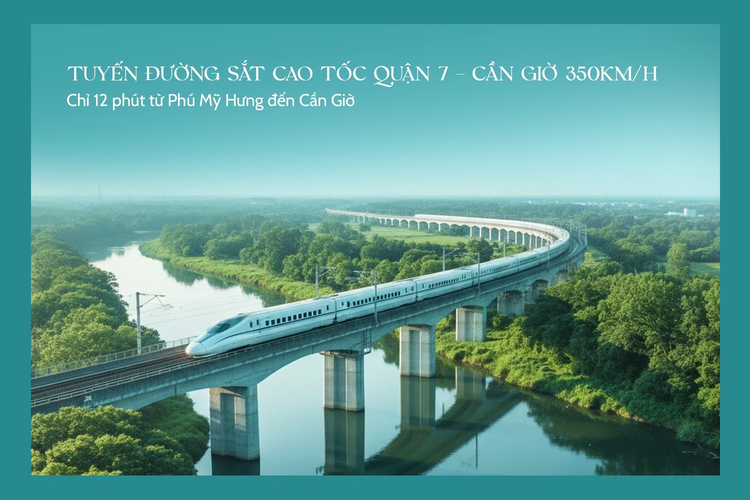 Cần Giờ cất cánh trên