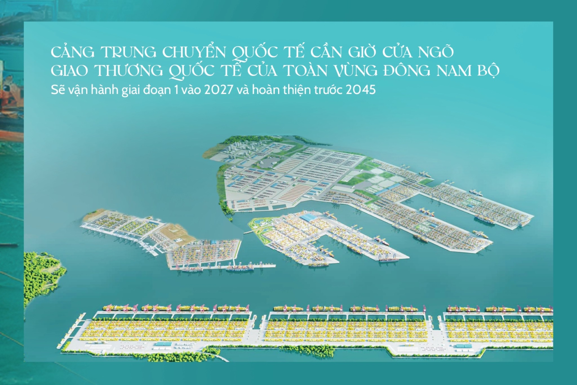 Cần Giờ cất cánh trên