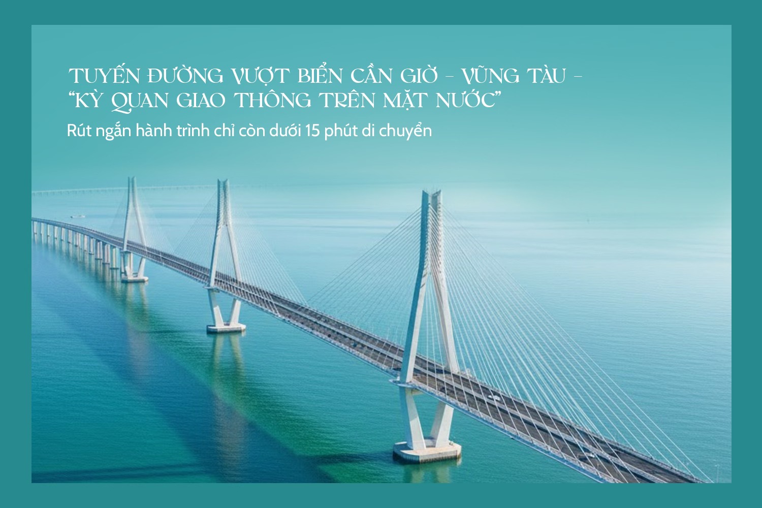 Cần Giờ cất cánh trên