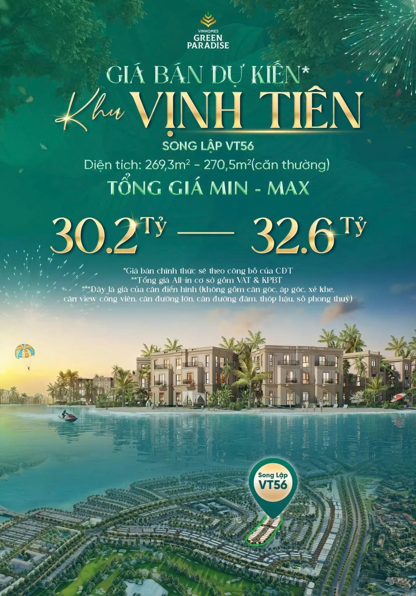 Tin vui dành cho thị trường - Bổ sung quỹ căn Song Lập & Đơn Lập Vịnh Tiên