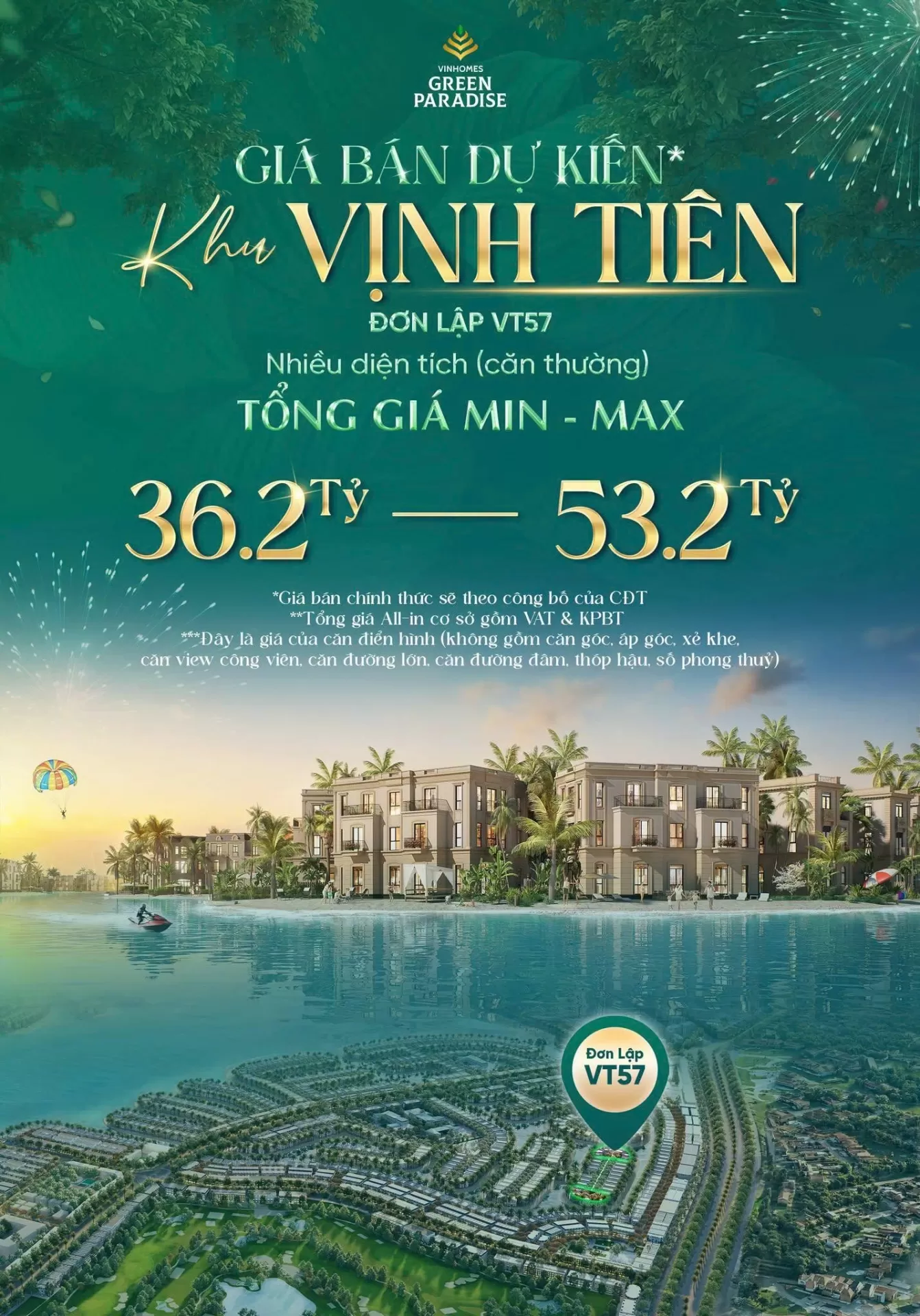 Tin vui dành cho thị trường - Bổ sung quỹ căn Song Lập & Đơn Lập Vịnh Tiên