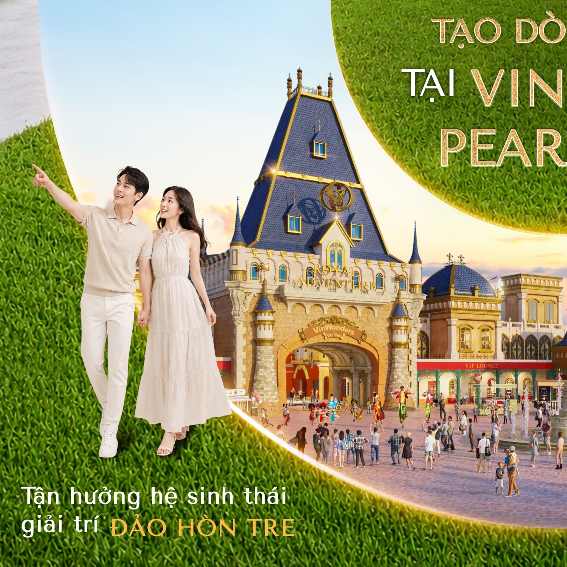 1 vòng trải nghiệm tạo dòng tiền tại Vinhomes Pearl Bay