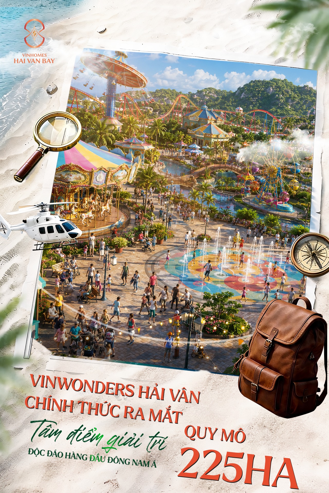 VinWonders Hải Vân: Tâm điểm giải trí mới quy mô 225ha, độc đáo hàng đầu Đông Nam Á