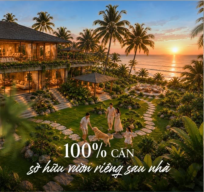 Khu vườn sau nhà - Đặc quyền xanh cho mỗi gia đình