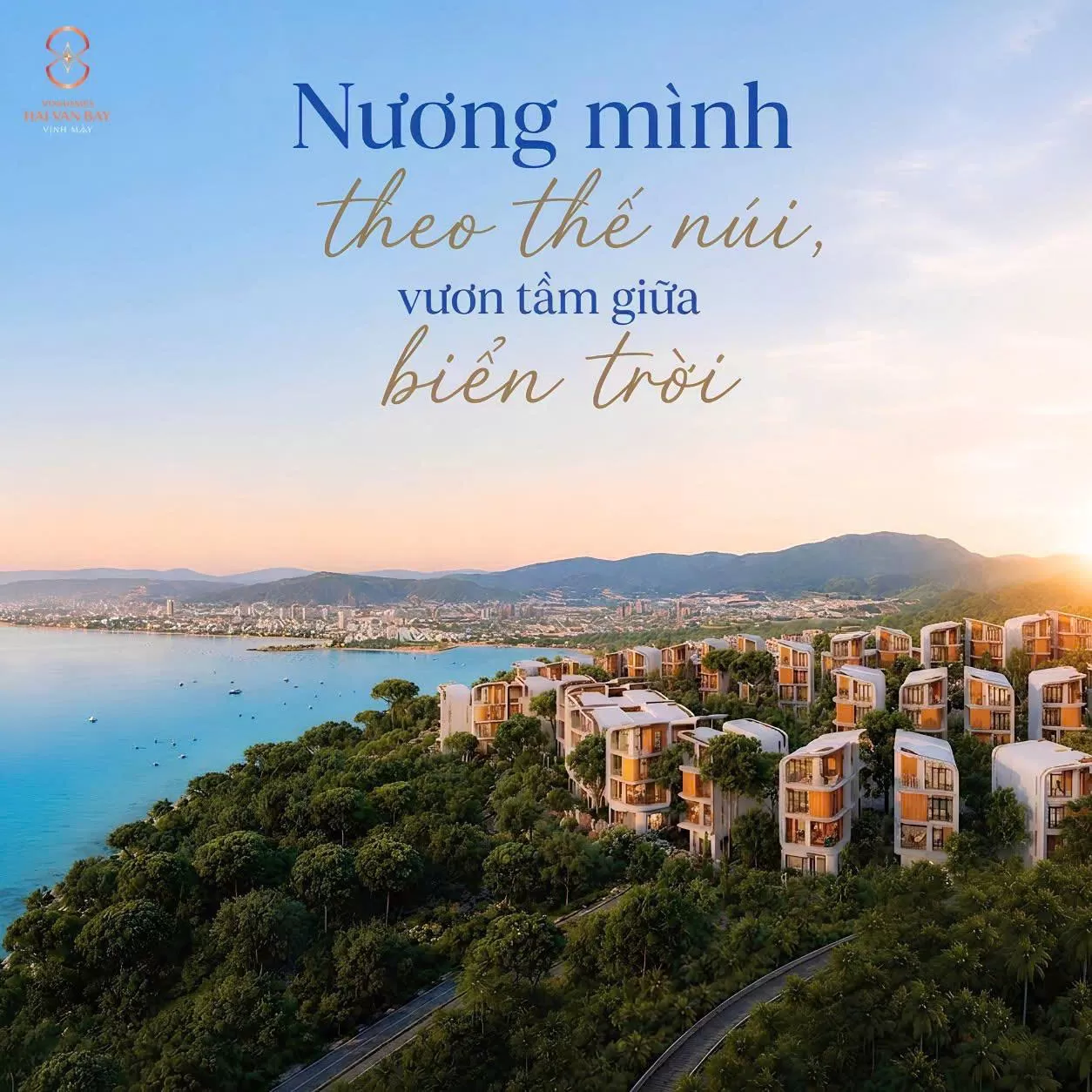 Vịnh Mây - Nương mình theo thế núi, vươn tầm giữa biển trời