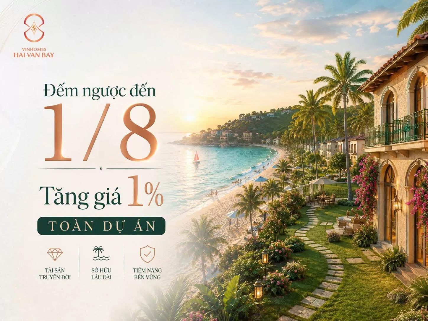 Đếm ngược 01.08 | Toàn dự án tiếp tục điều chỉnh giá +1%