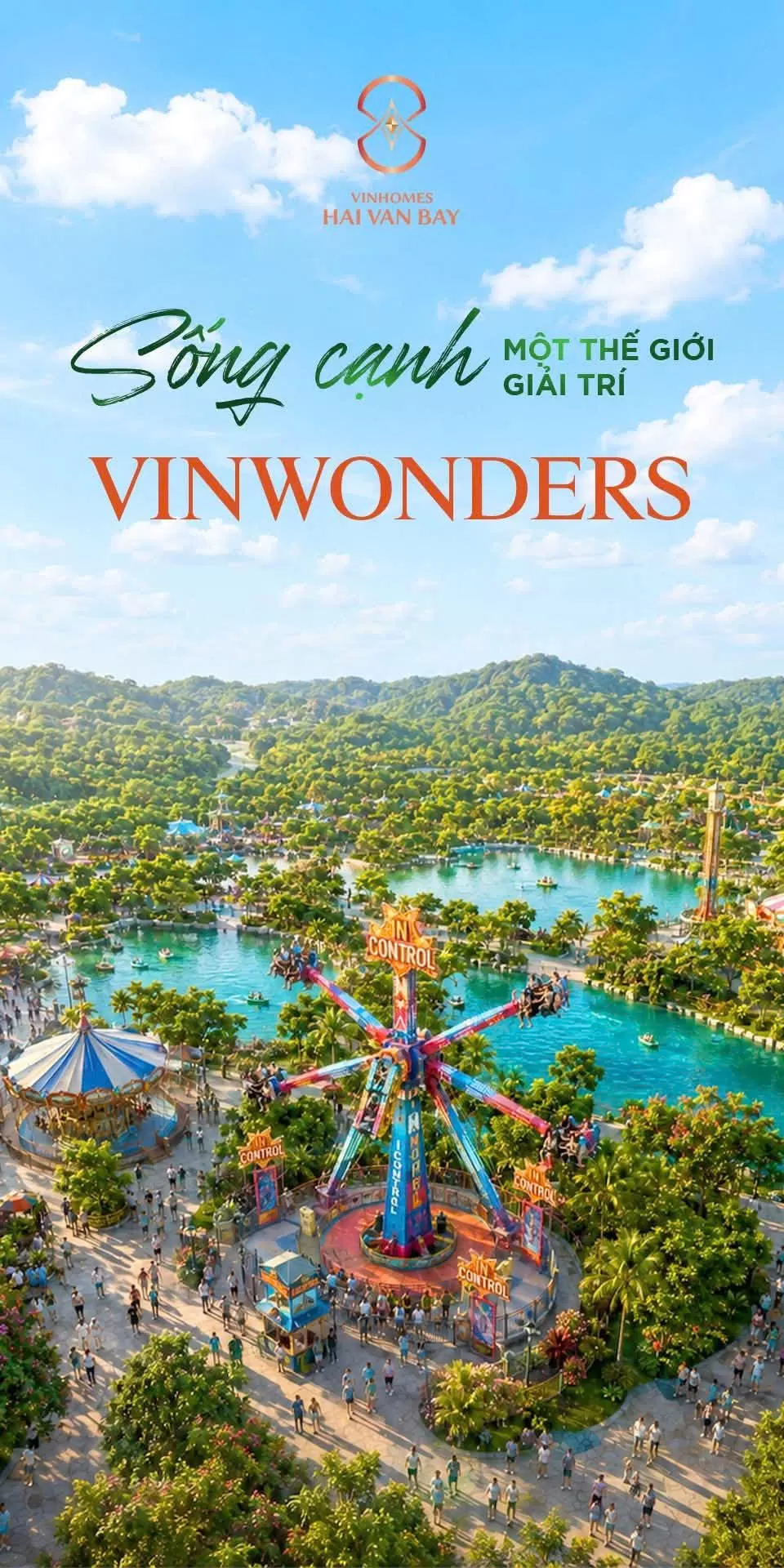 Sống cạnh một thế giới giải trí 225ha VinWonders Hải Vân