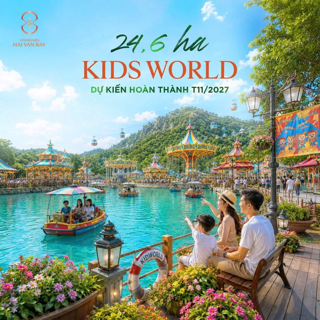 Sống cạnh một thế giới giải trí 225ha VinWonders Hải Vân