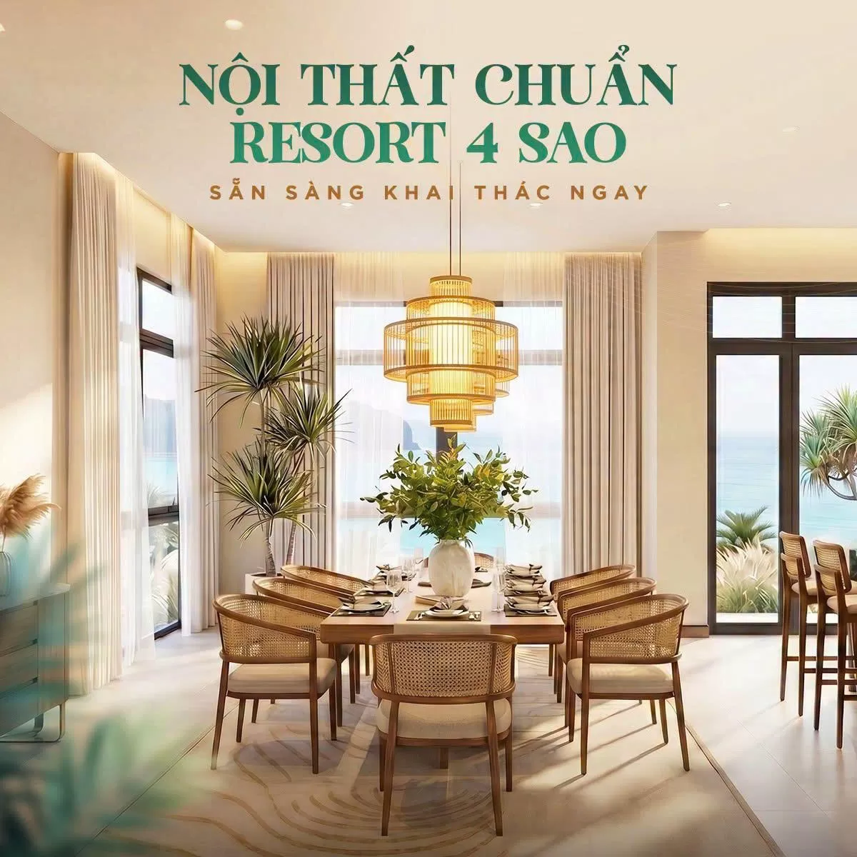 Tropicana Village Resort: Thiết kế tối ưu cho khai thác vận hành nghỉ dưỡng