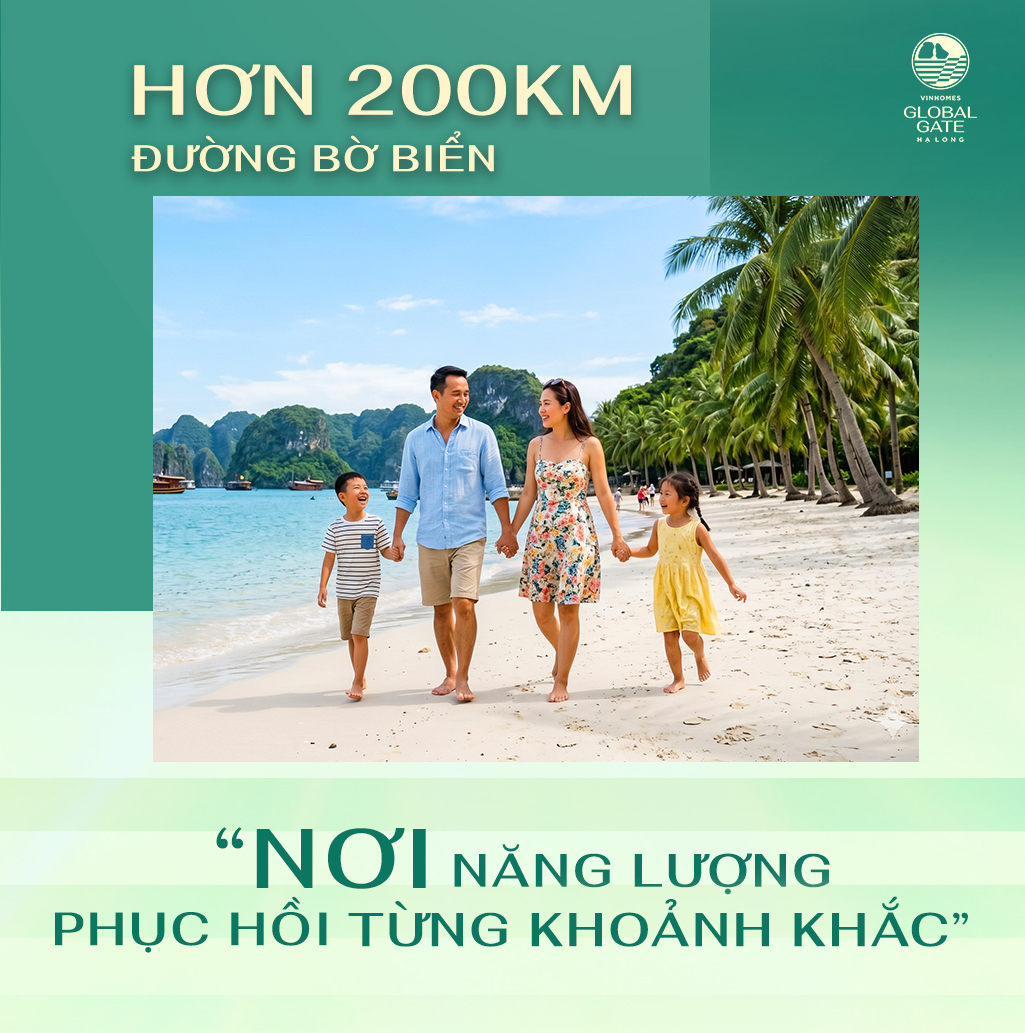 Vinhomes Global Gate Hạ Long - Kiến tạo hệ sinh thái thiên nhiên hàng đầu Châu Á