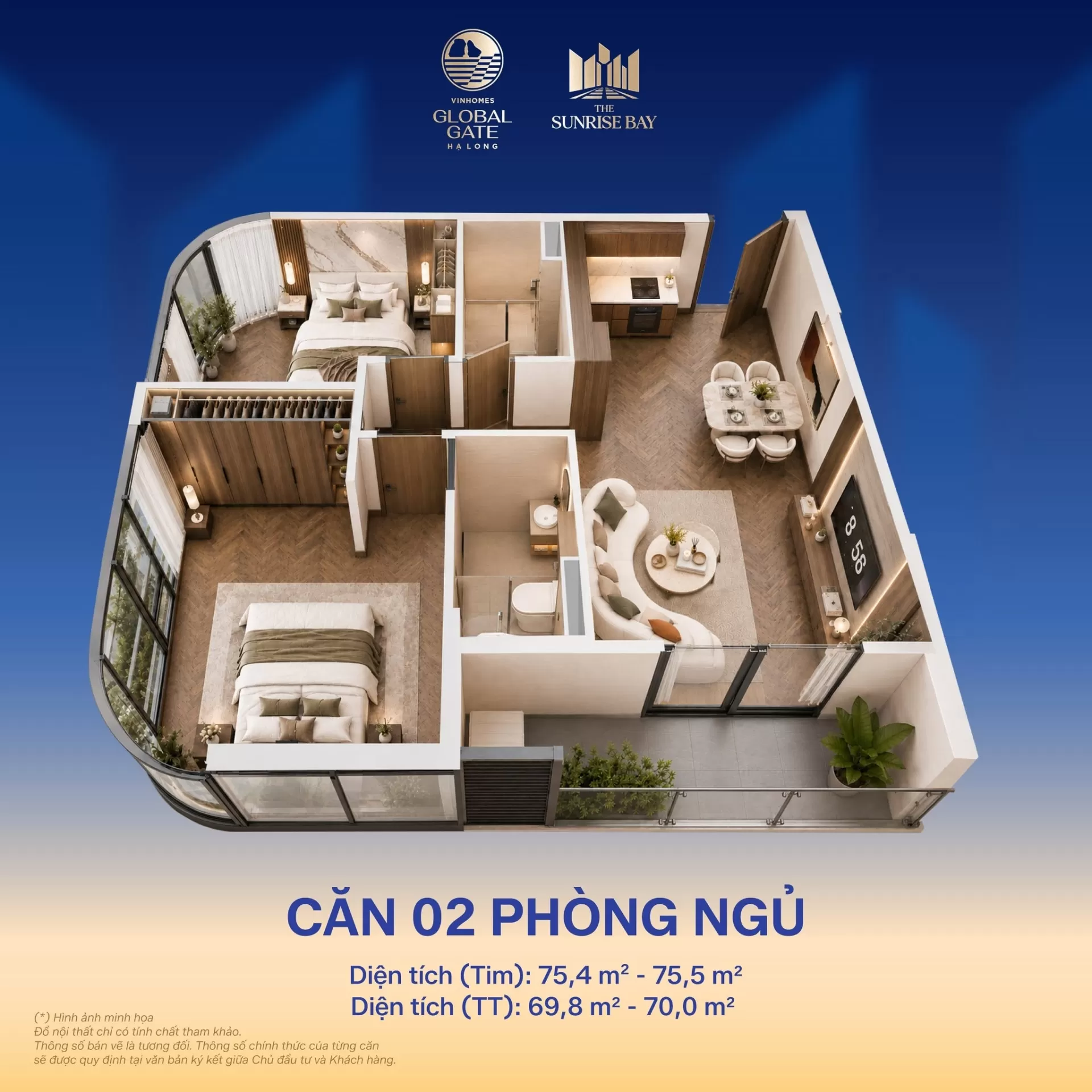 The Sunrise Bay | Layout thông minh - Chìa khóa cho cuộc sống đa tiện ích