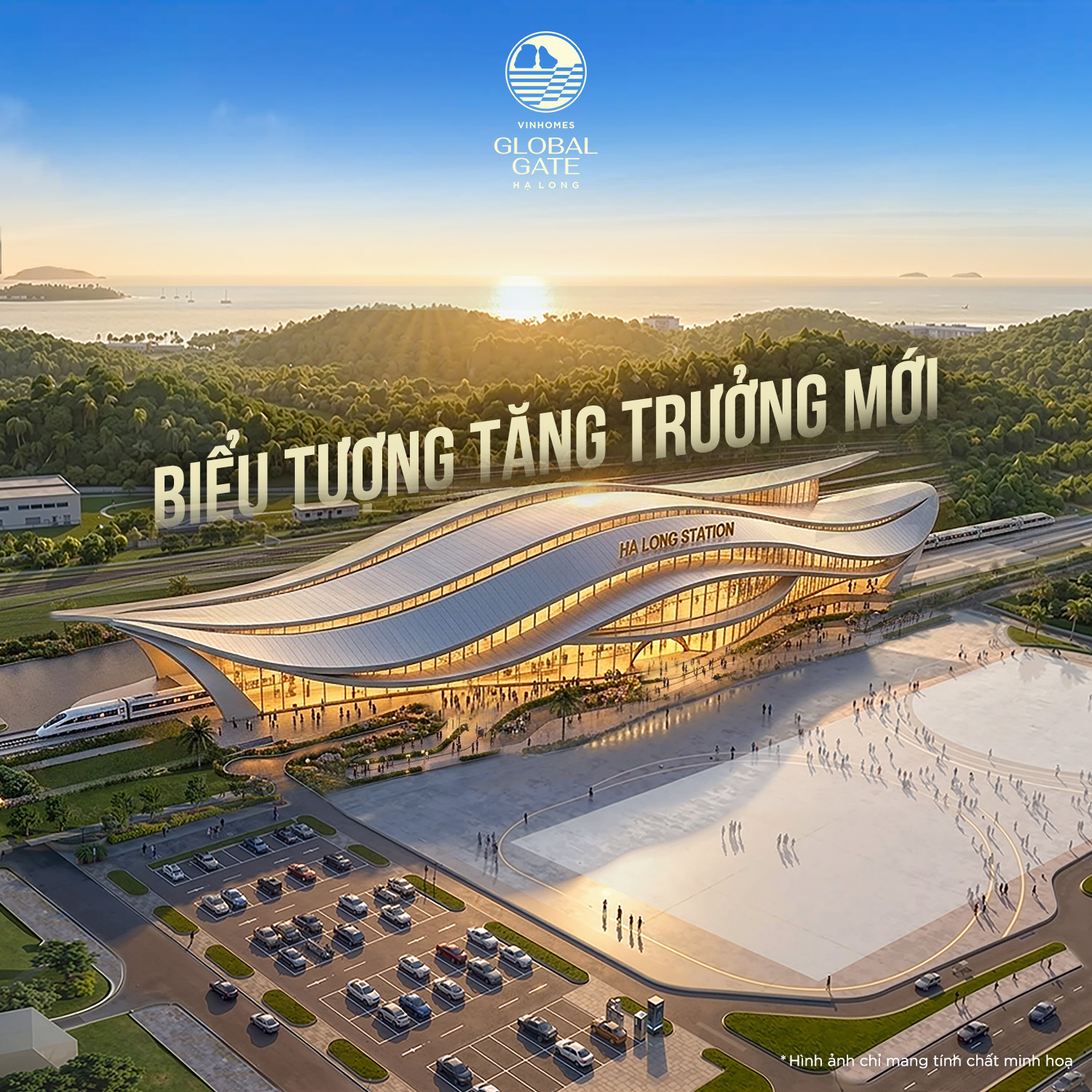 Hạ Long Station: Mắt xích kết nối trên trục 23 phút Hà Nội - Quảng Ninh