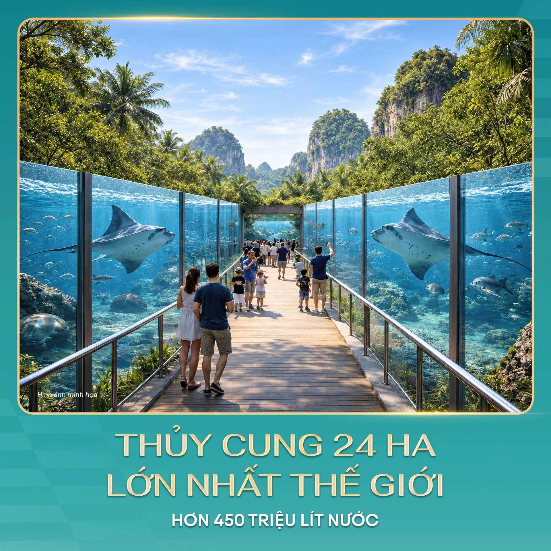 VinWonders 81ha - Bốn thế giới kỳ quan bên Vịnh Di Sản