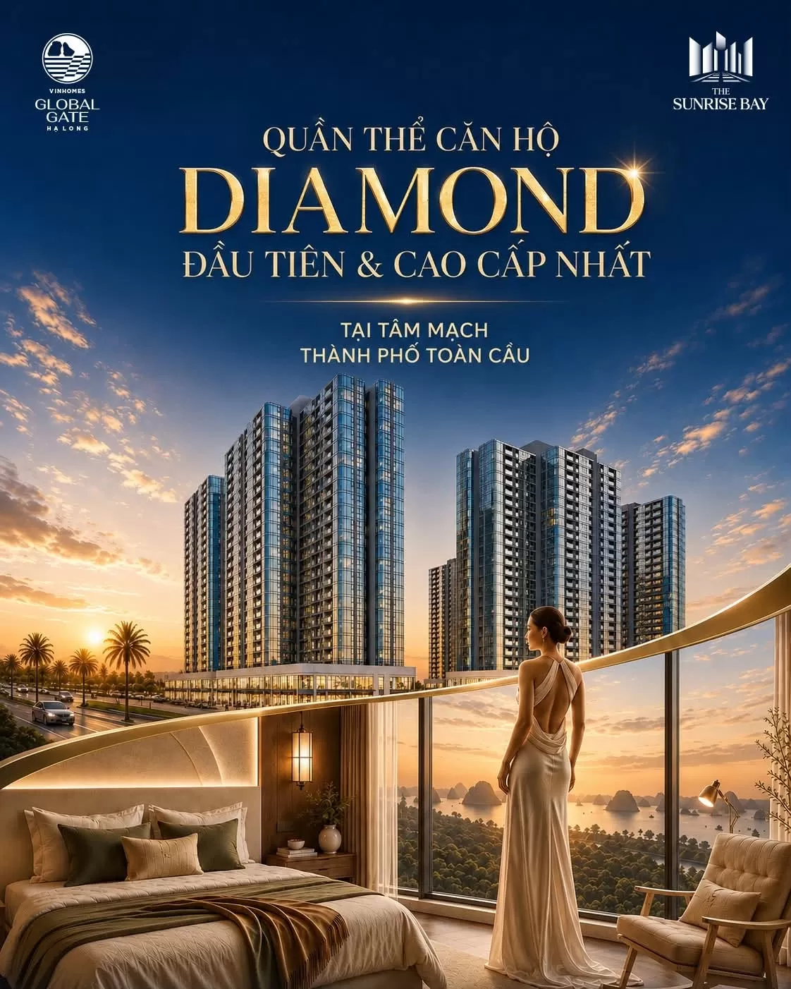 The Sunrise Bay - Quần thể căn hộ Diamond đầu tiên và cao cấp nhất tại tâm mạch thành phố toàn cầu