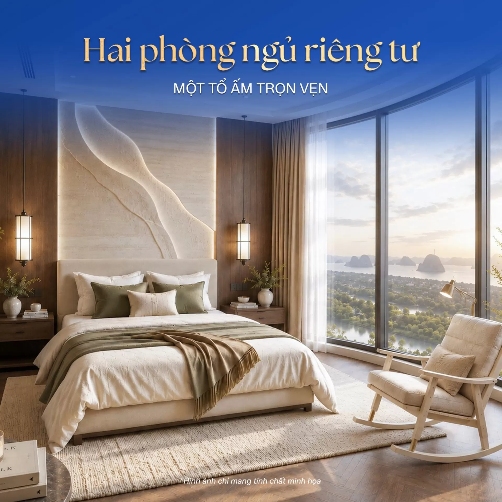 Căn hộ 2PN The Sunrise Bay - Nâng tầm trải nghiệm sống