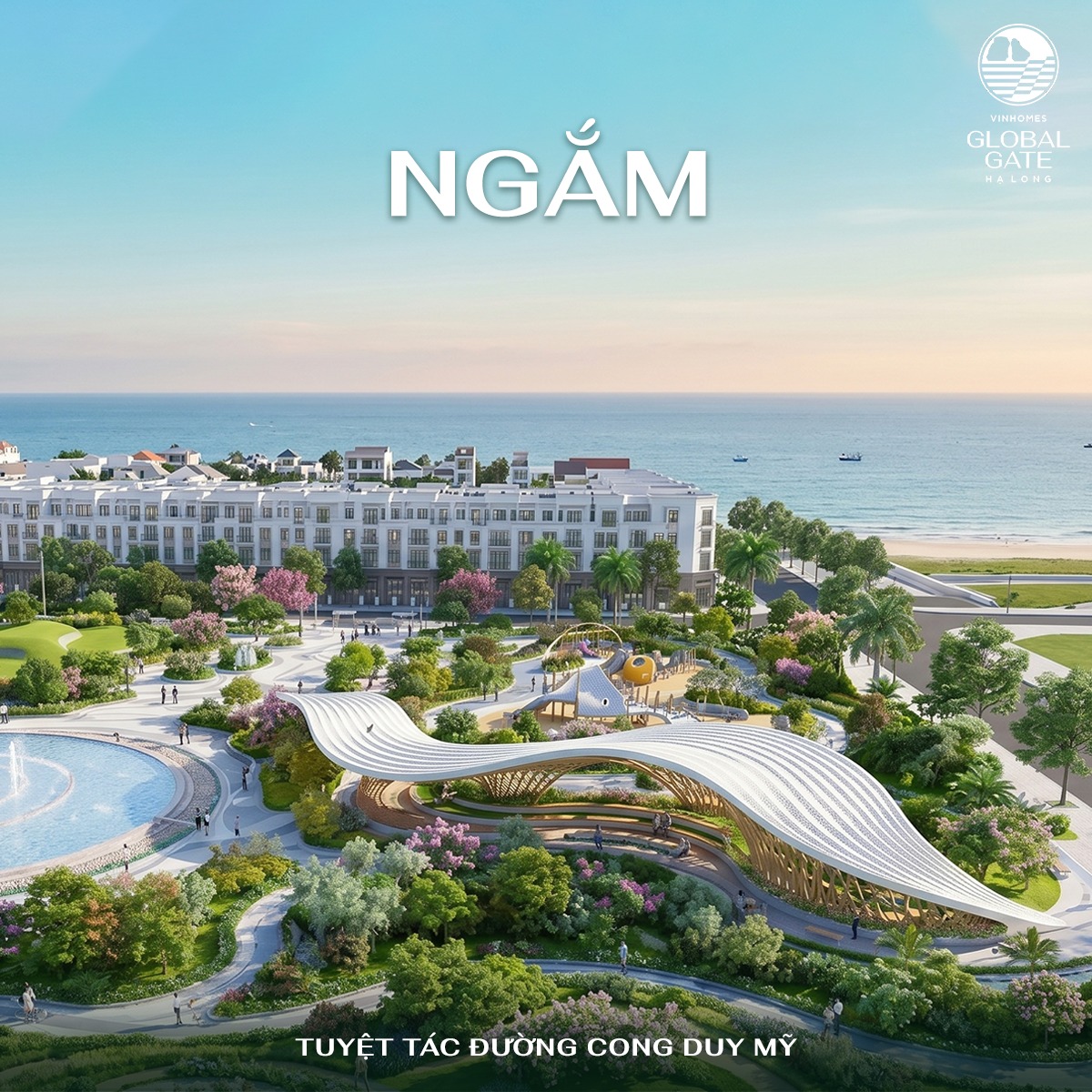 Công viên Sóng Vịnh Bình Minh 1 - Nhịp điệu Đại Dương khơi nguồn trải nghiệm bất tận