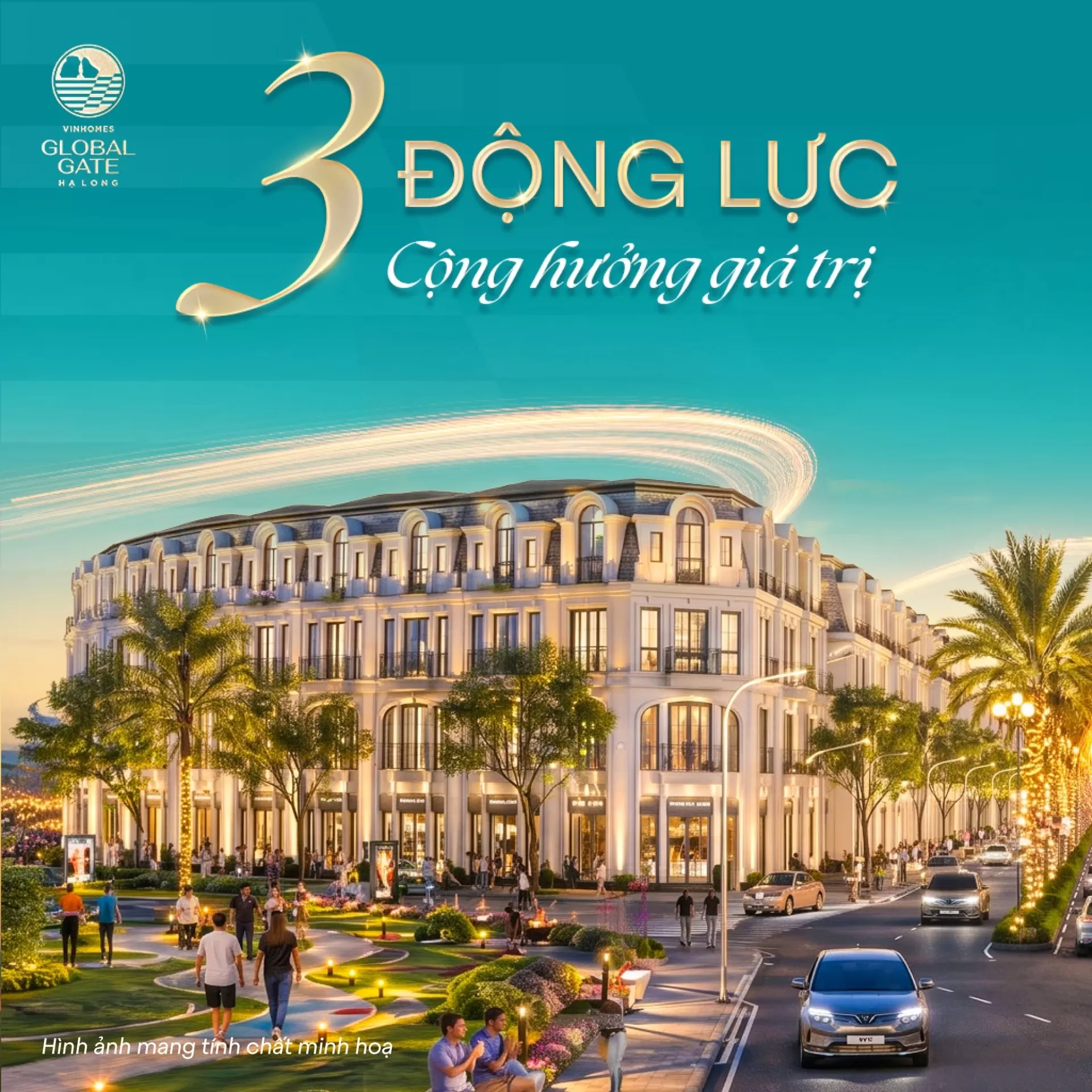 Ba động lực cộng hưởng giá trị tại Vinhomes Global Gate Hạ Long