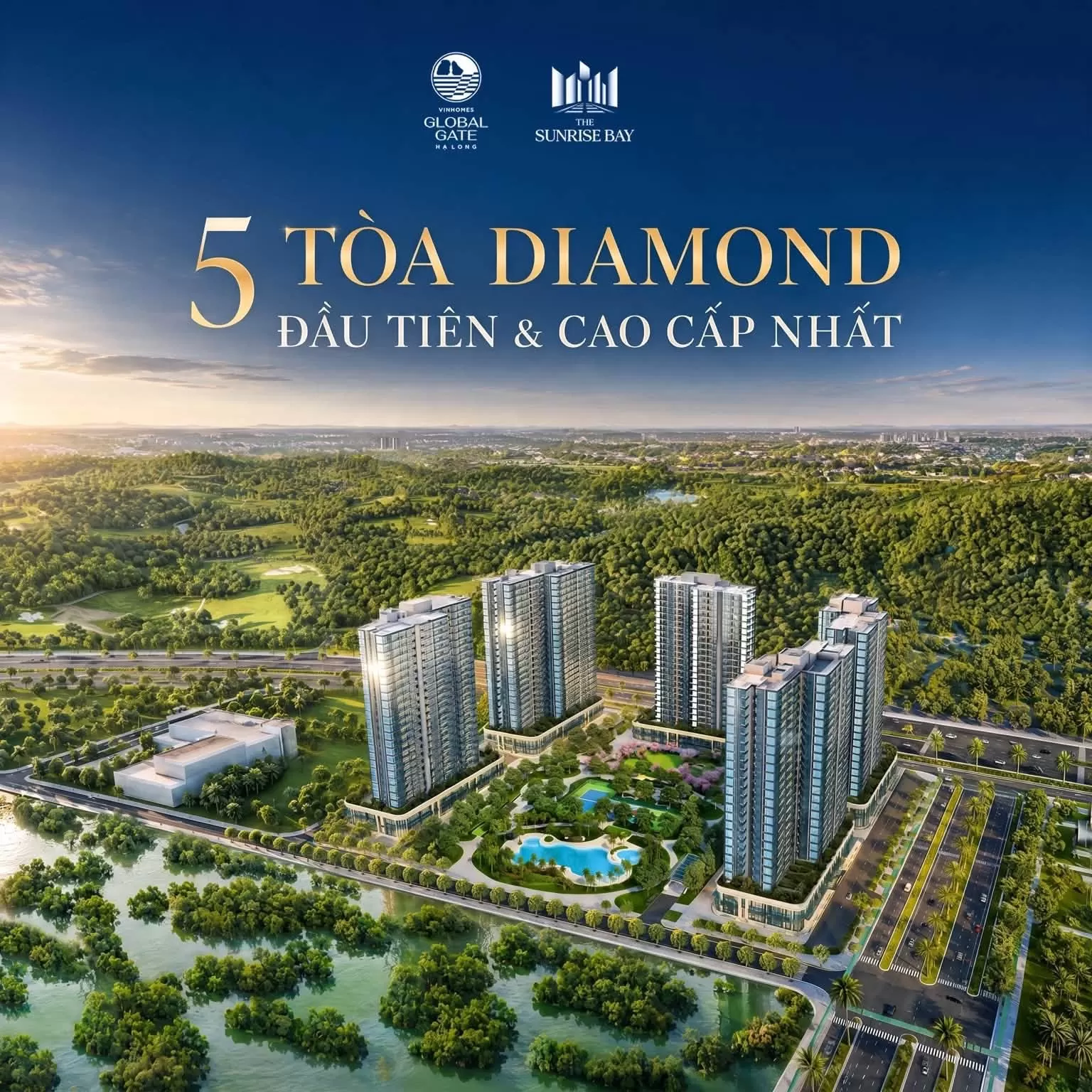 The Sunrise Bay - Tâm mạch của thành phố toàn cầu