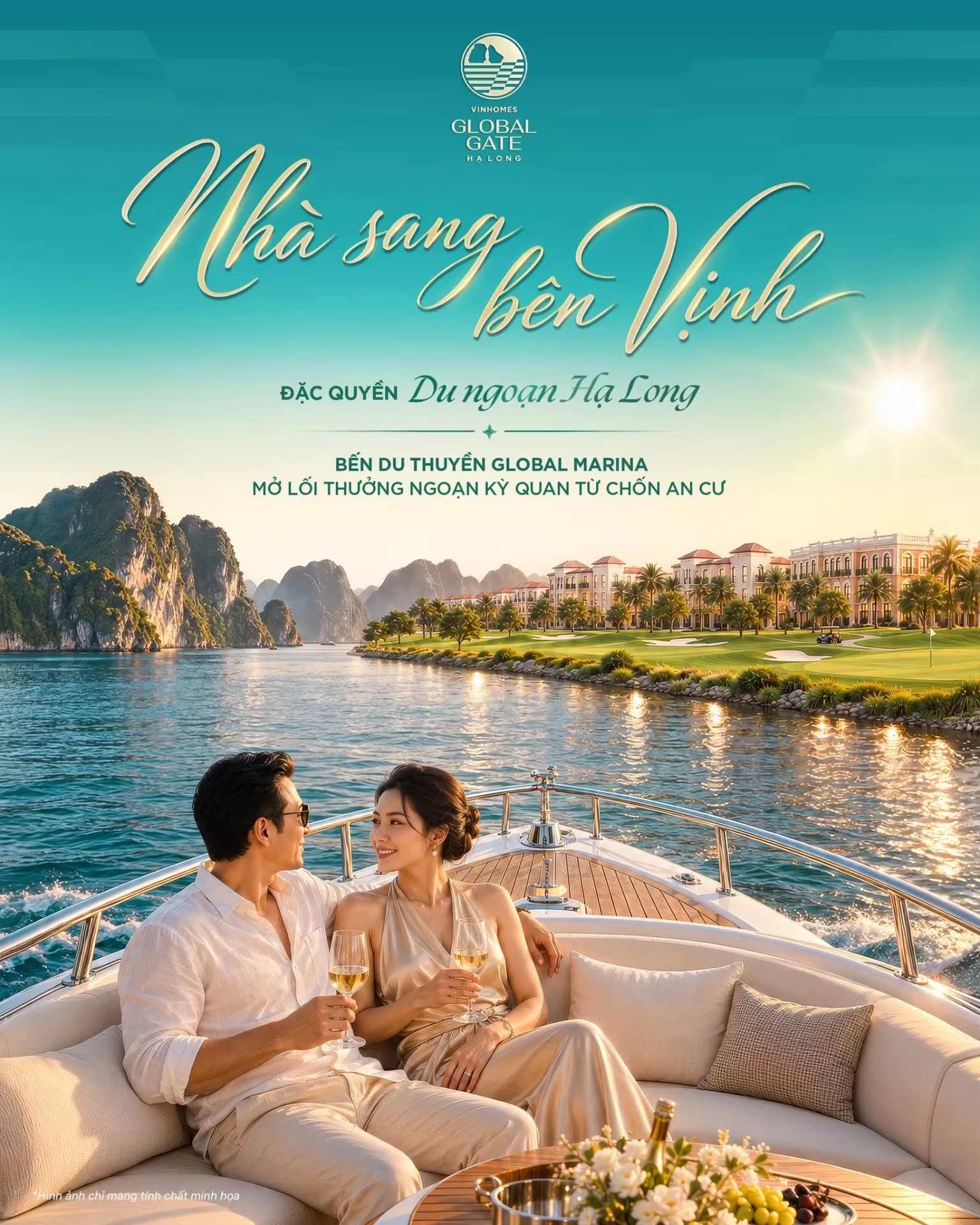 Nhà sang bên Vịnh - Đặc quyền du ngoạn Hạ Long