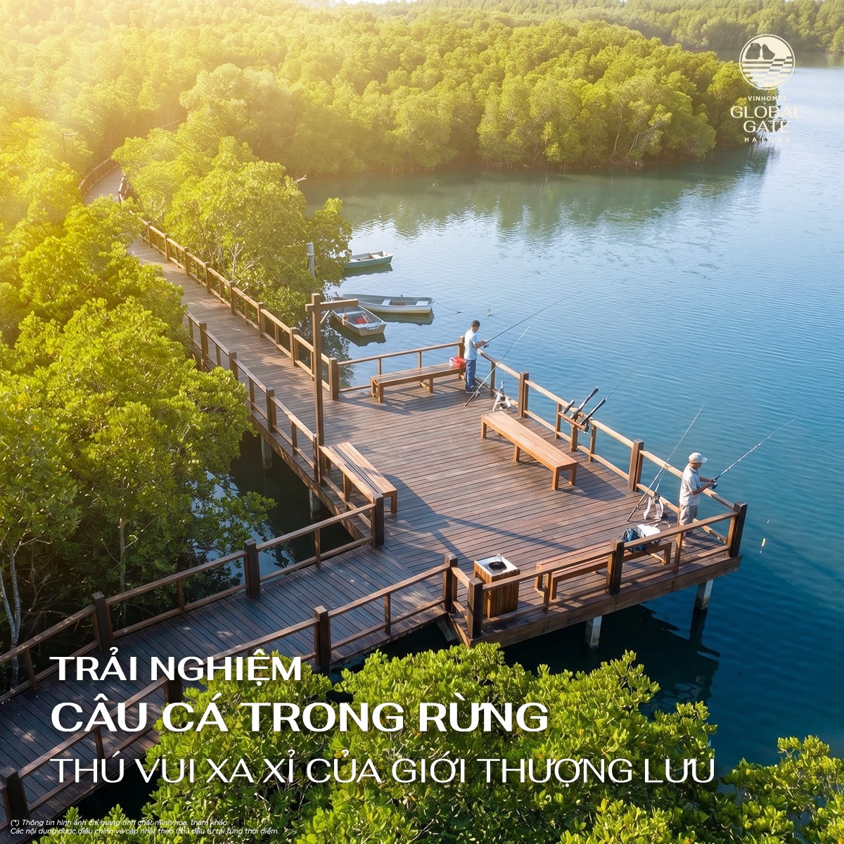 Công viên câu cá Rừng Ngập Mặn lớn nhất Thế Giới - Đòn bẩy vàng cho Vinhomes Global Gate Hạ Long