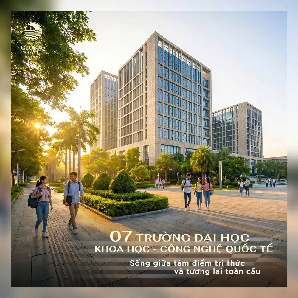 Tâm điểm sống - Học tập - Làm việc thời thượng bên Vịnh Di Sản
