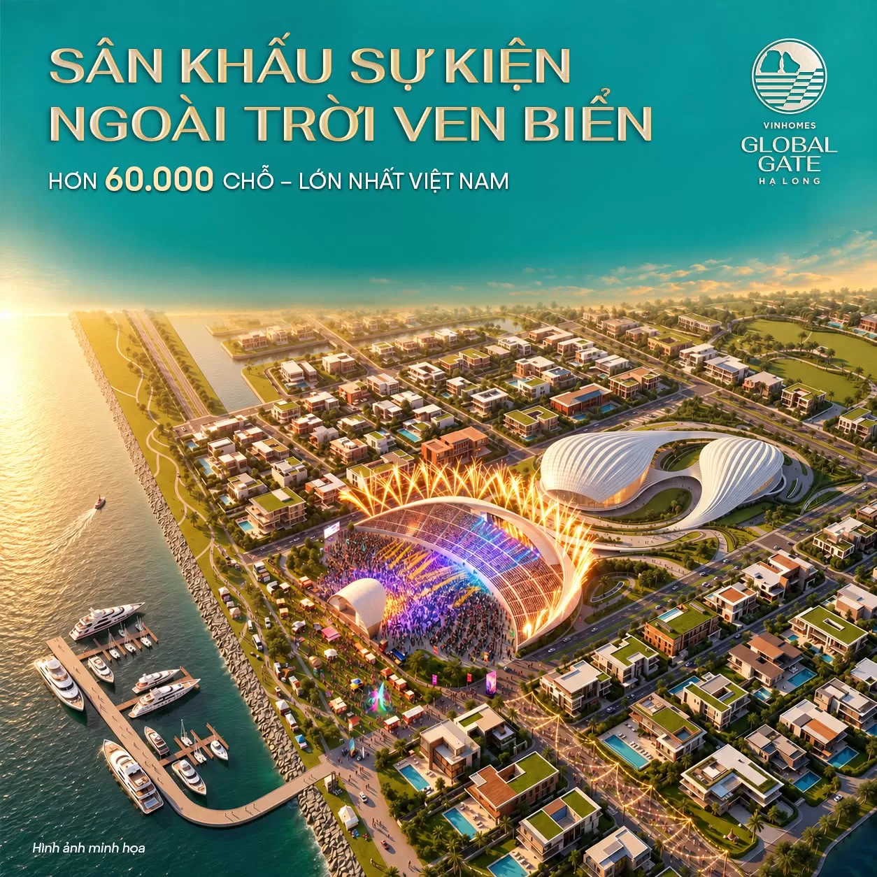 Vinhomes Global Gate Hạ Long - Thành phố của những biểu tượng hàng đầu Việt Nam