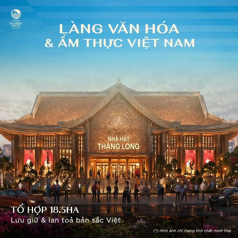 Vinhomes Global Gate Hạ Long: Trái tim Sự kiện & Lễ hội Toàn cầu bên Vịnh Di Sản