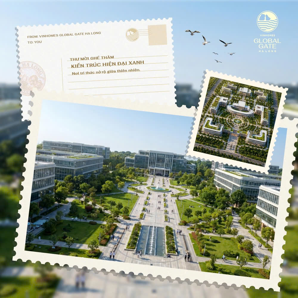 Bạn nhận được thư mời nhập học từ Công viên Tri thức Toàn cầu - 