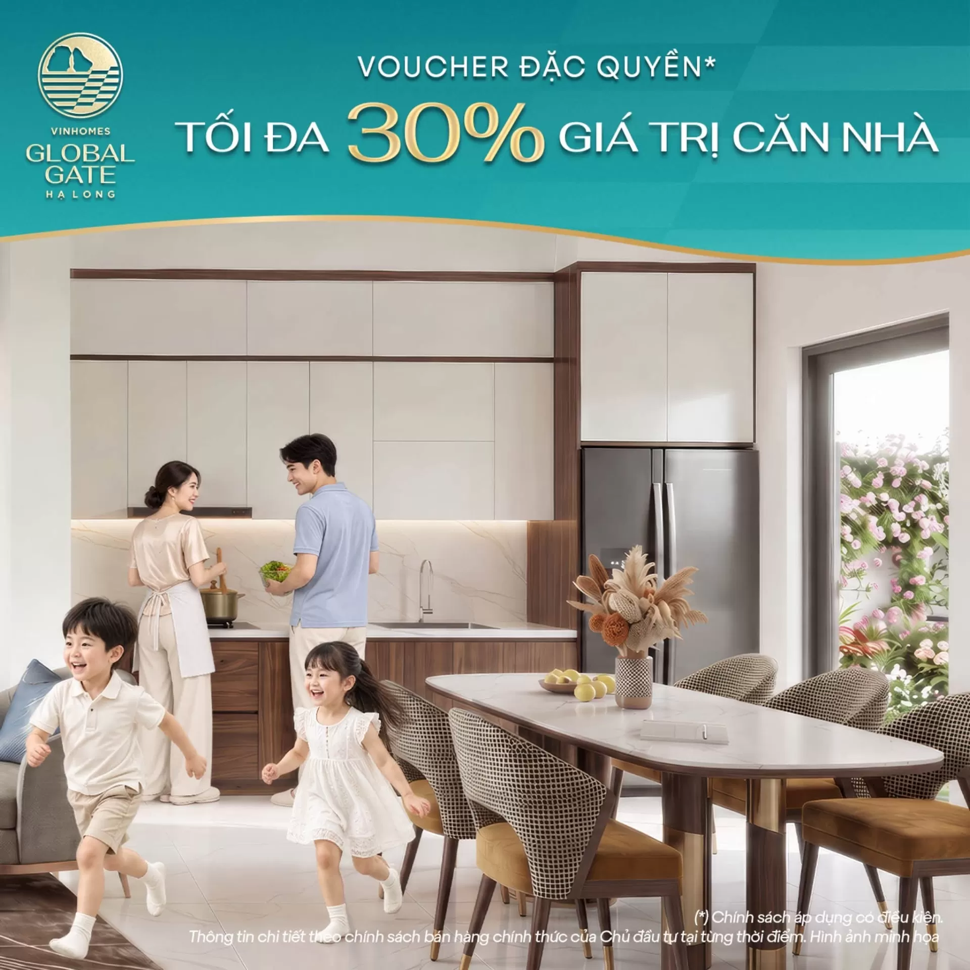 Nhà sang hoàn thiện - Thêm lợi thế sở hữu bên Vịnh Di Sản