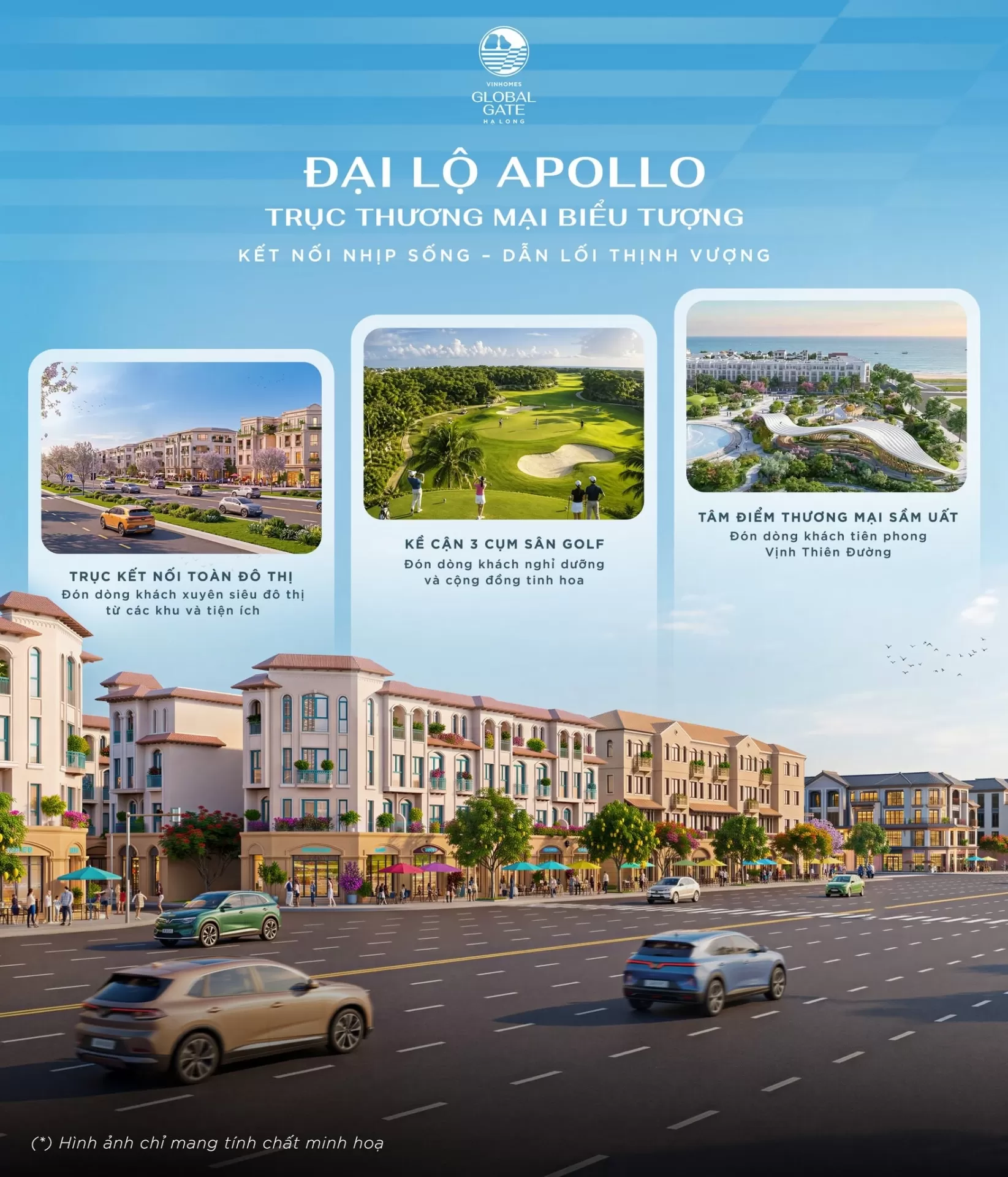 Đại lộ Apollo - Trục thương mại biểu tượng: Kết nối nhịp sống - Dẫn lối thịnh vượng