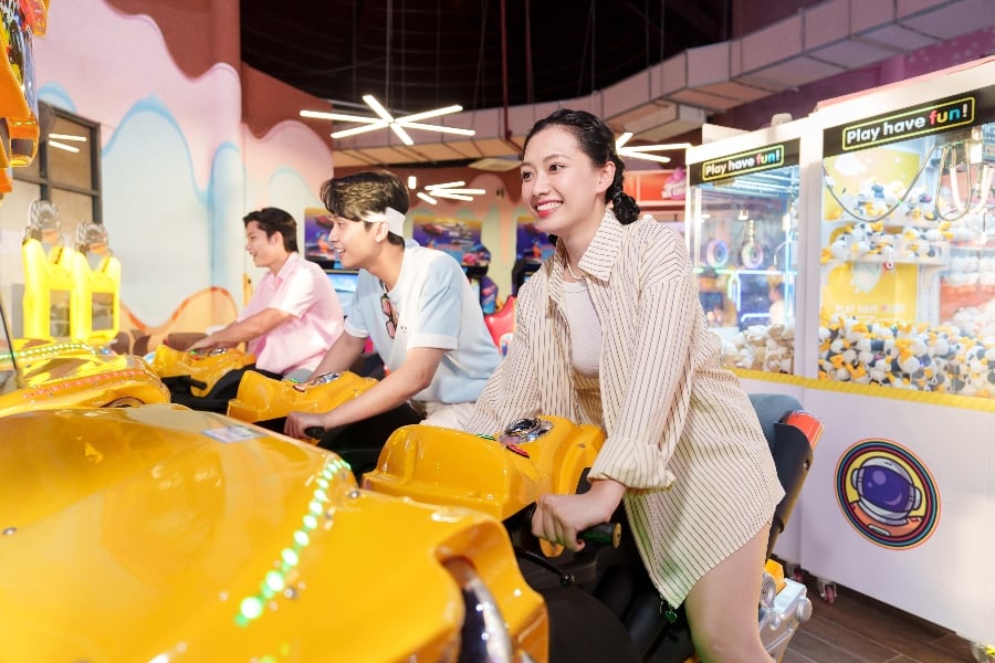 khu máy game trong nhà