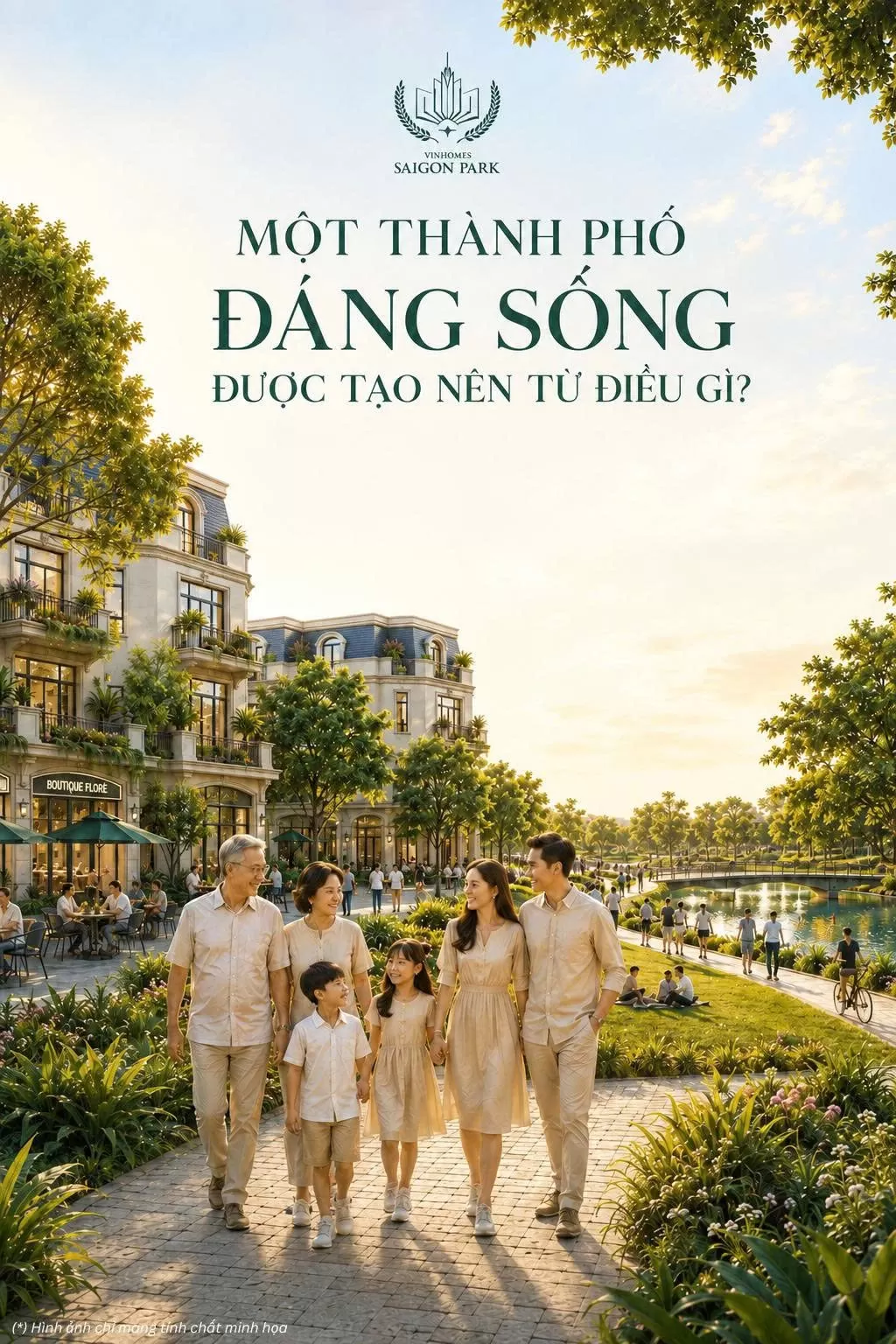 Một thành phố đáng sống được tạo nên từ điều gì?