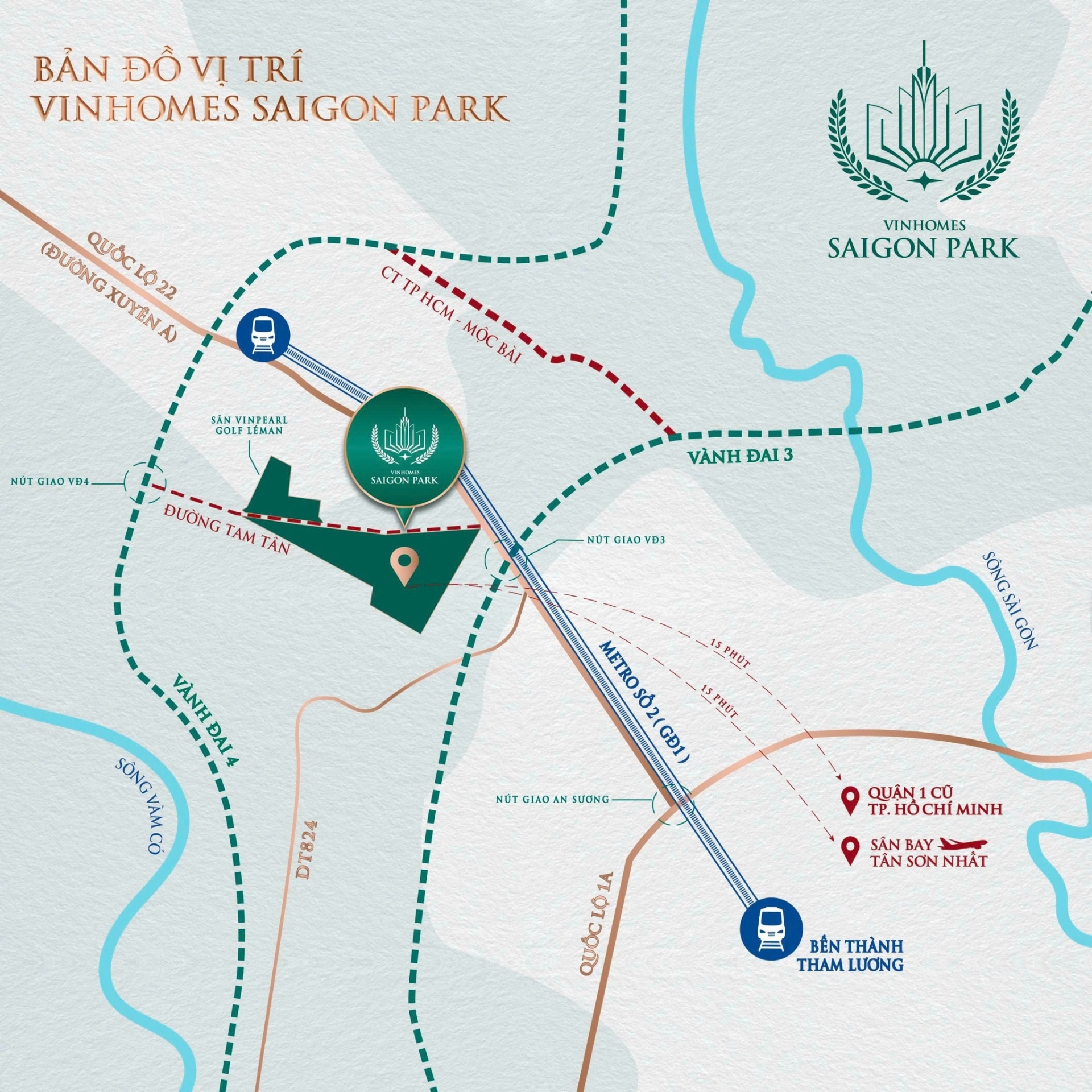 [Bất Động Sản 68 - batdongsan68.vn] Vinhomes S&agrave;i G&ograve;n Park: D&ograve;ng vốn đầu tư hạ tầng khổng lồ đang chảy mạnh về cực T&acirc;y Bắc, thiết lập một đặc quyền kết nối "mở đường" cho Vinhomes S&agrave;i G&ograve;n Park - si&ecirc;u đại đ&ocirc; thị 880 ha - l&otilde;i ph&aacute;t triển mới của TP.HCM". Đ&acirc;y kh&ocirc;ng chỉ l&agrave; vị tr&iacute;, m&agrave; ch&iacute;nh l&agrave; vị thế, l&agrave; "bảo chứng t&agrave;i sản&rdquo; tại một trung t&acirc;m mới!