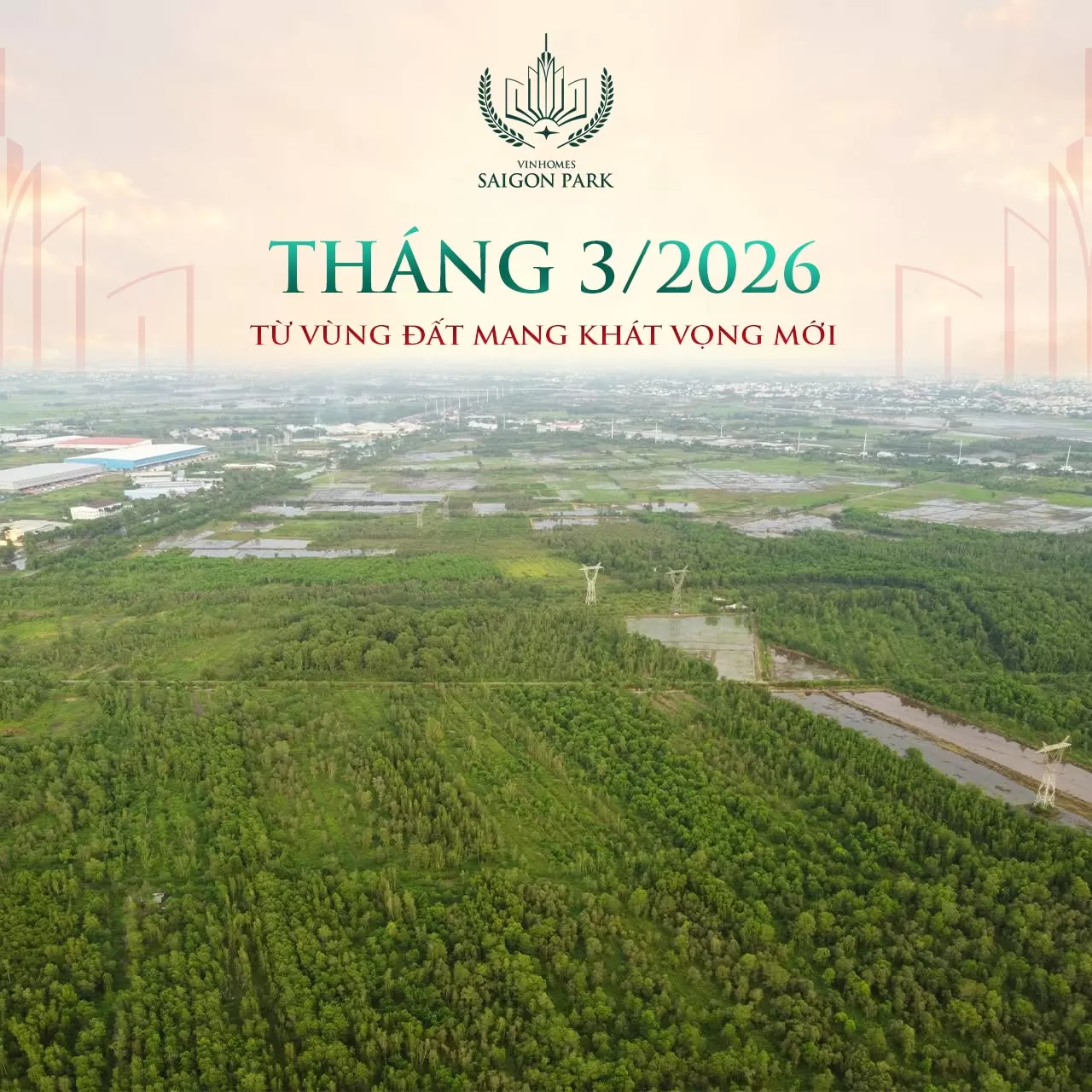 Vinhomes Sài Gòn Park thi công thần tốc - Diện mạo đang thành hình