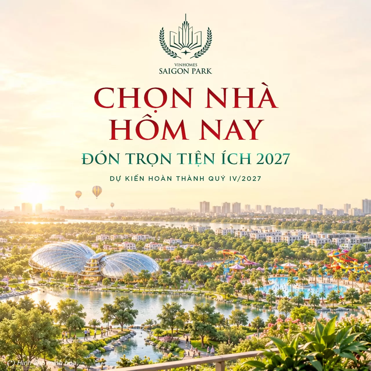 Chọn nhà hôm nay - Đón nhịp tiện ích 2027