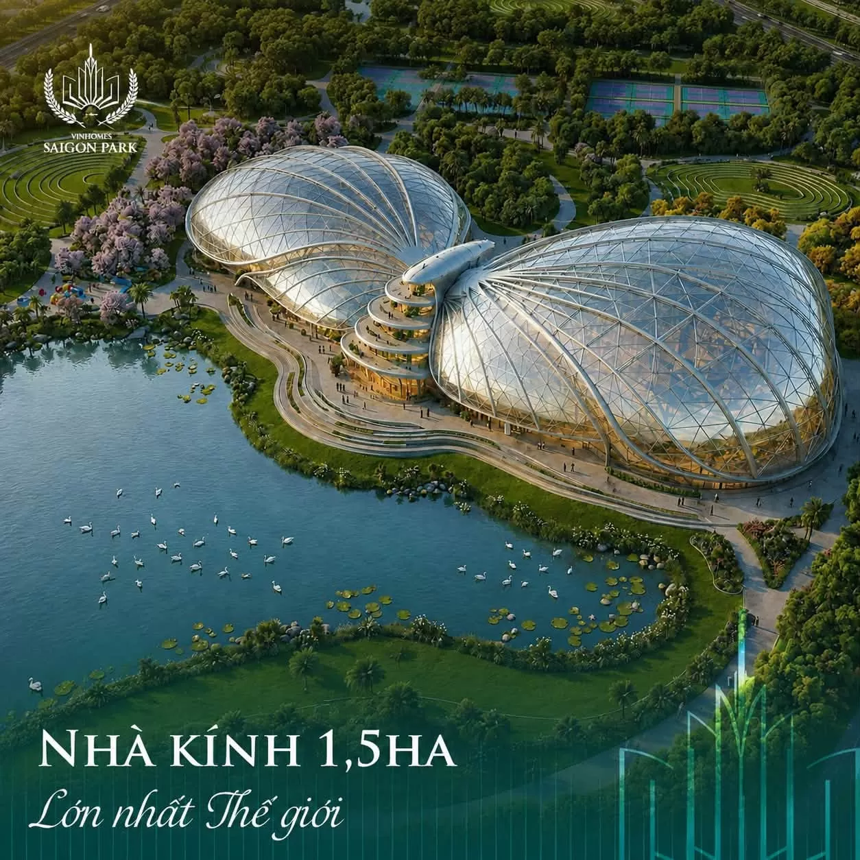 Botanica Park - 27ha thế giới bách thảo giữa lòng đại đô thị