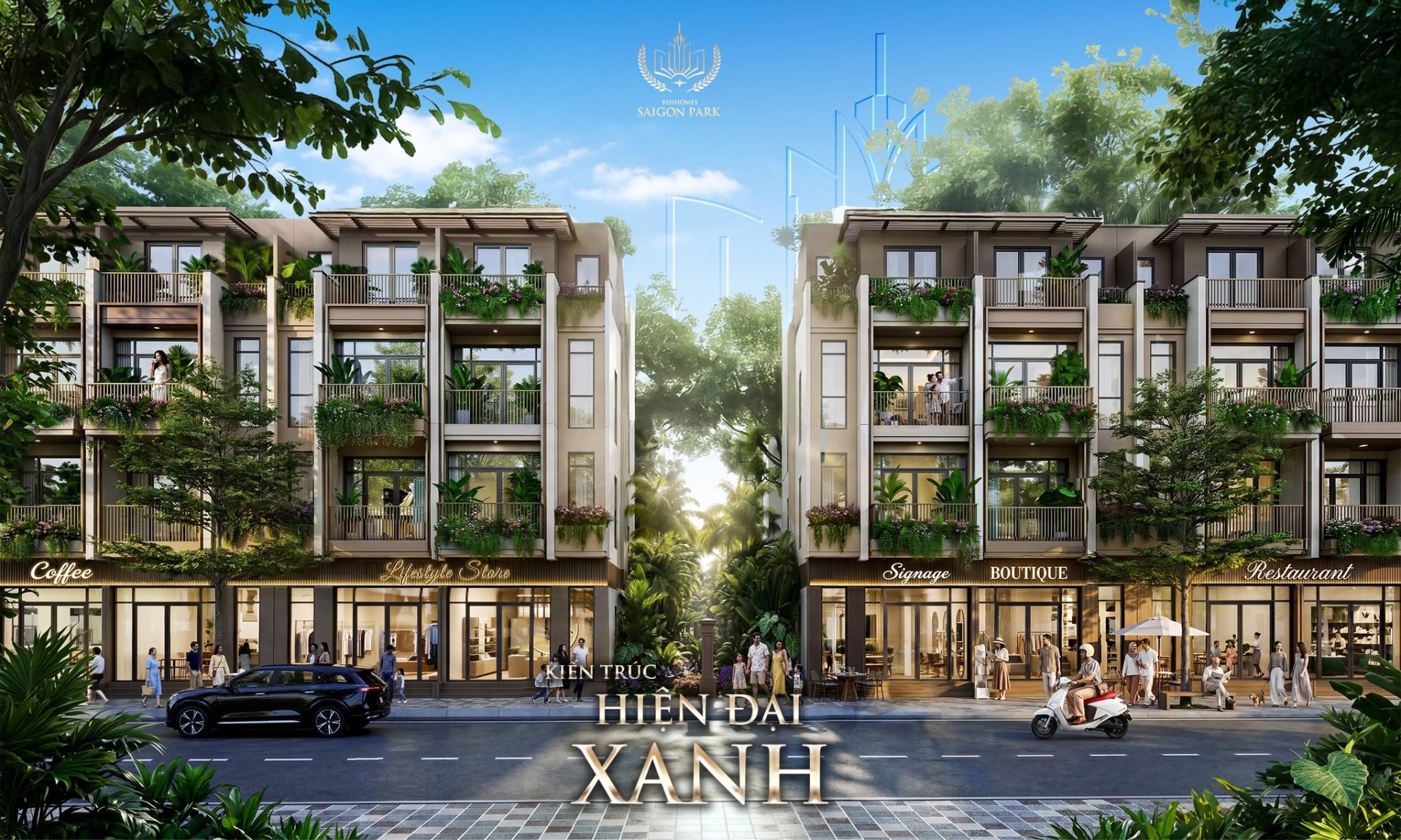 The Global Park & The Ivy Park - Bộ sưu tập kiến trúc đa phong cách kiến tạo nhịp sống toàn cầu tại Vinhomes Saigon Park