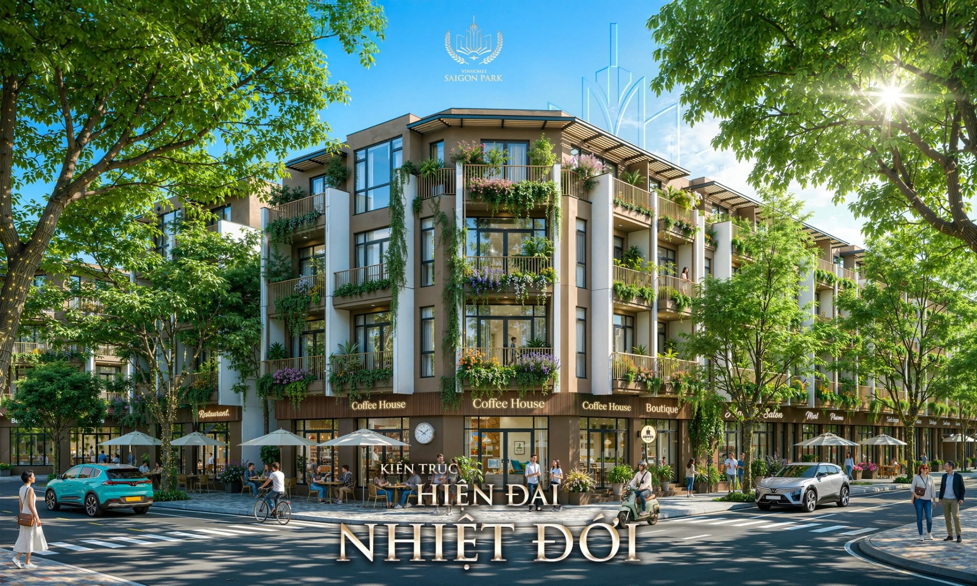 The Global Park & The Ivy Park - Bộ sưu tập kiến trúc đa phong cách kiến tạo nhịp sống toàn cầu tại Vinhomes Saigon Park