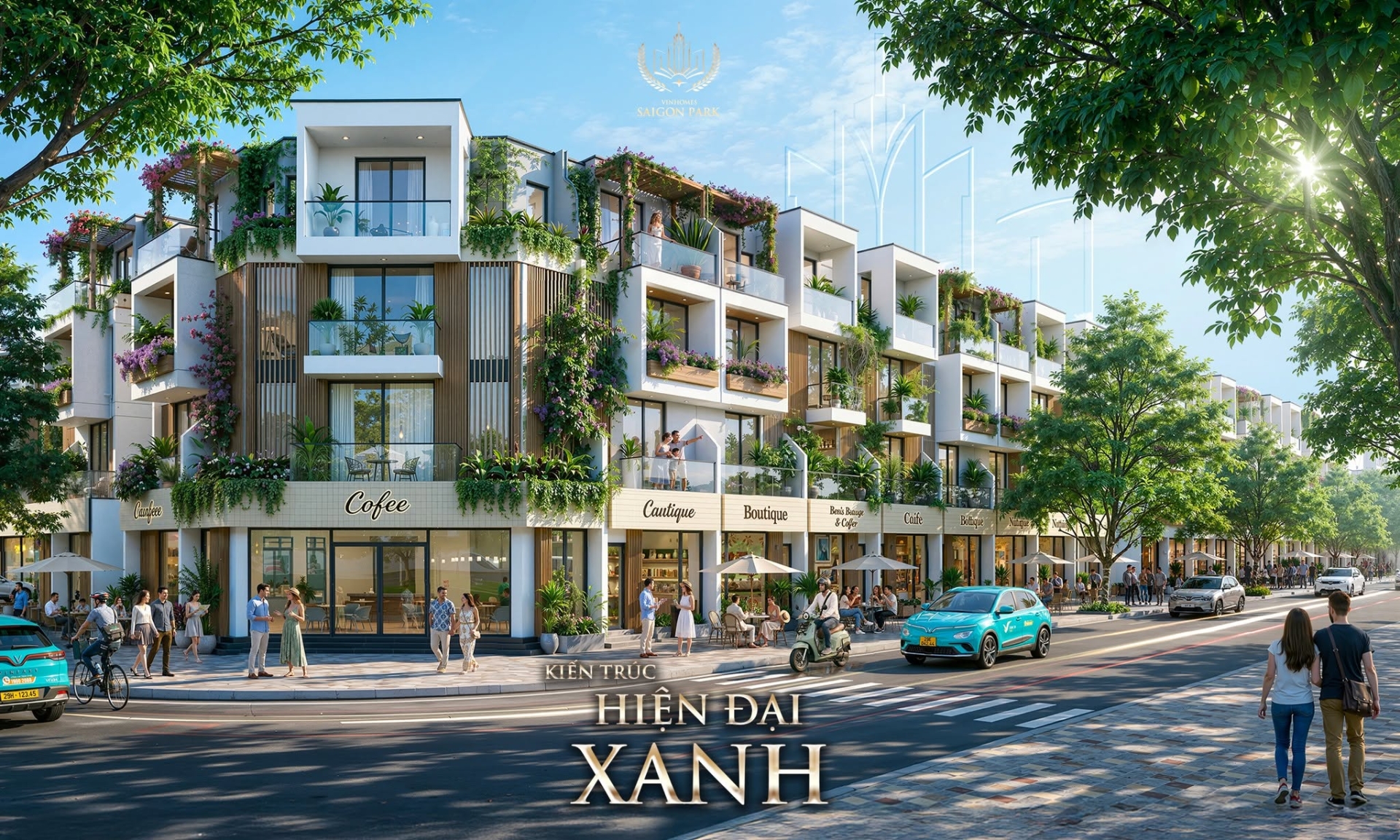 The Global Park & The Ivy Park - Bộ sưu tập kiến trúc đa phong cách kiến tạo nhịp sống toàn cầu tại Vinhomes Saigon Park