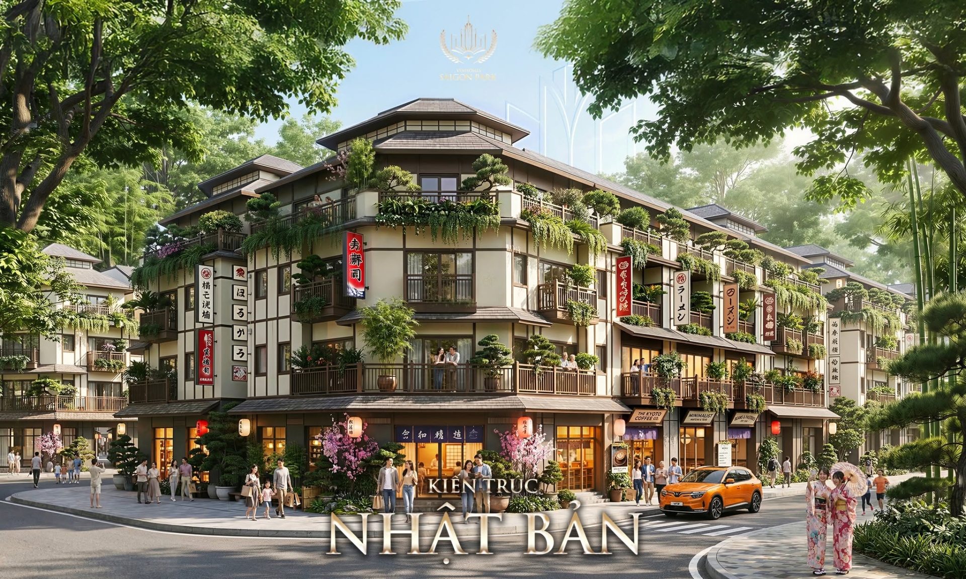The Global Park & The Ivy Park - Bộ sưu tập kiến trúc đa phong cách kiến tạo nhịp sống toàn cầu tại Vinhomes Saigon Park
