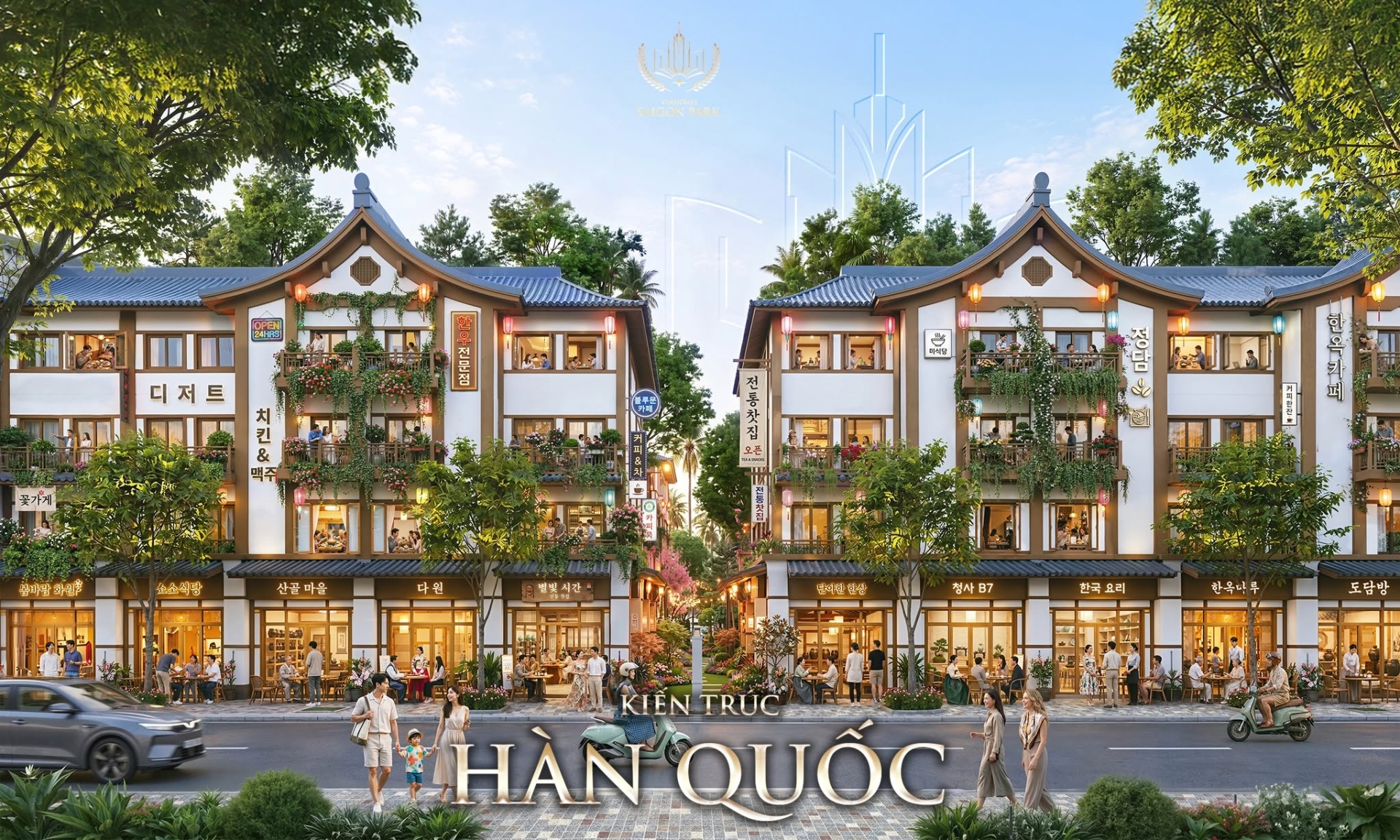The Global Park & The Ivy Park - Bộ sưu tập kiến trúc đa phong cách kiến tạo nhịp sống toàn cầu tại Vinhomes Saigon Park