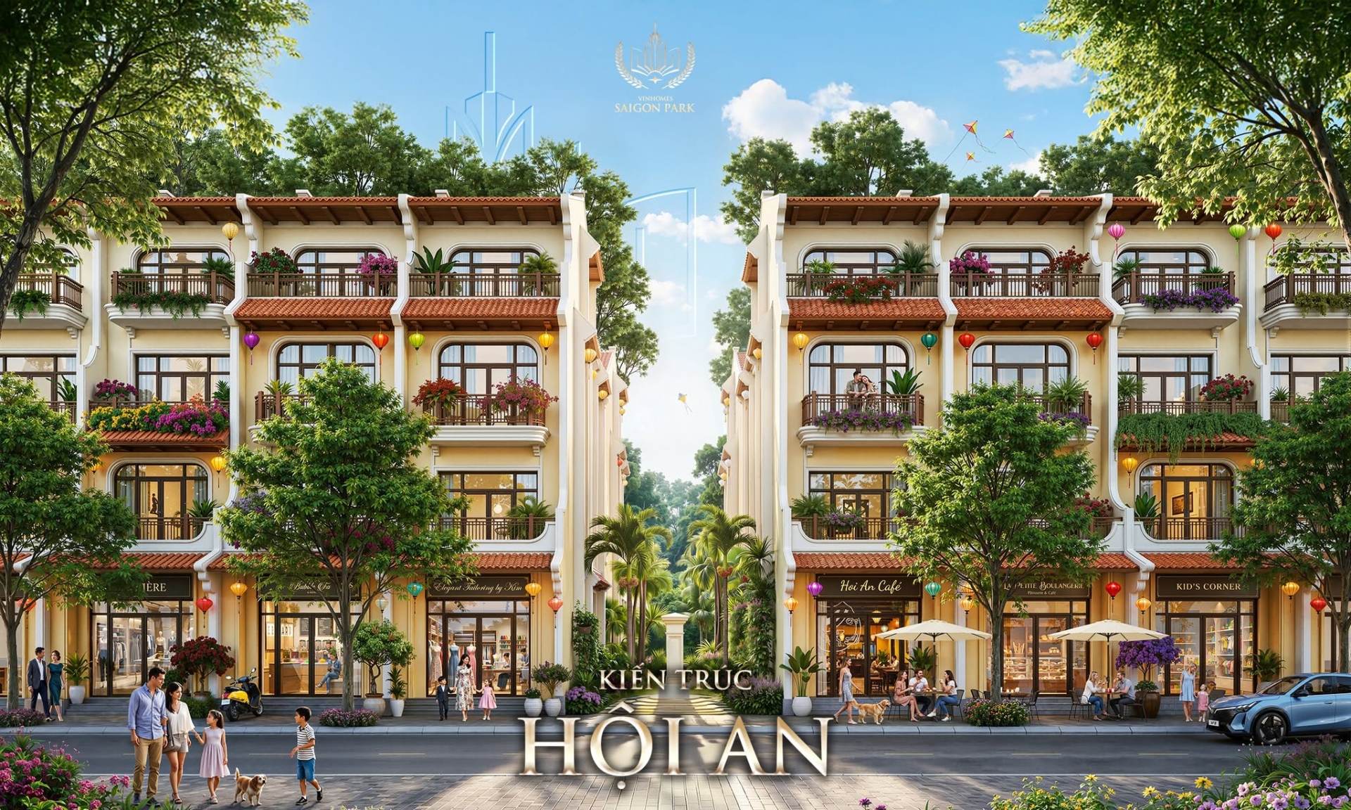 The Global Park & The Ivy Park - Bộ sưu tập kiến trúc đa phong cách kiến tạo nhịp sống toàn cầu tại Vinhomes Saigon Park