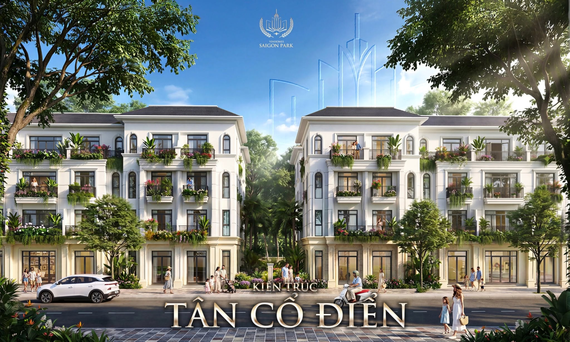 The Global Park & The Ivy Park - Bộ sưu tập kiến trúc đa phong cách kiến tạo nhịp sống toàn cầu tại Vinhomes Saigon Park