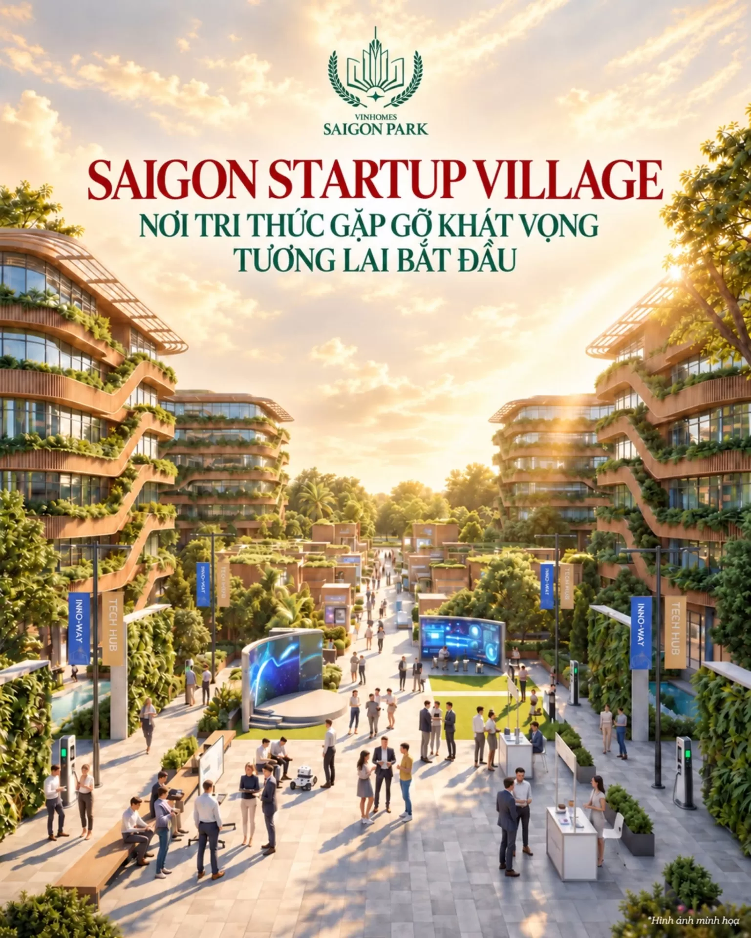 Làng khởi nghiệp Saigon Startup Village - Nơi ý tưởng cất cánh